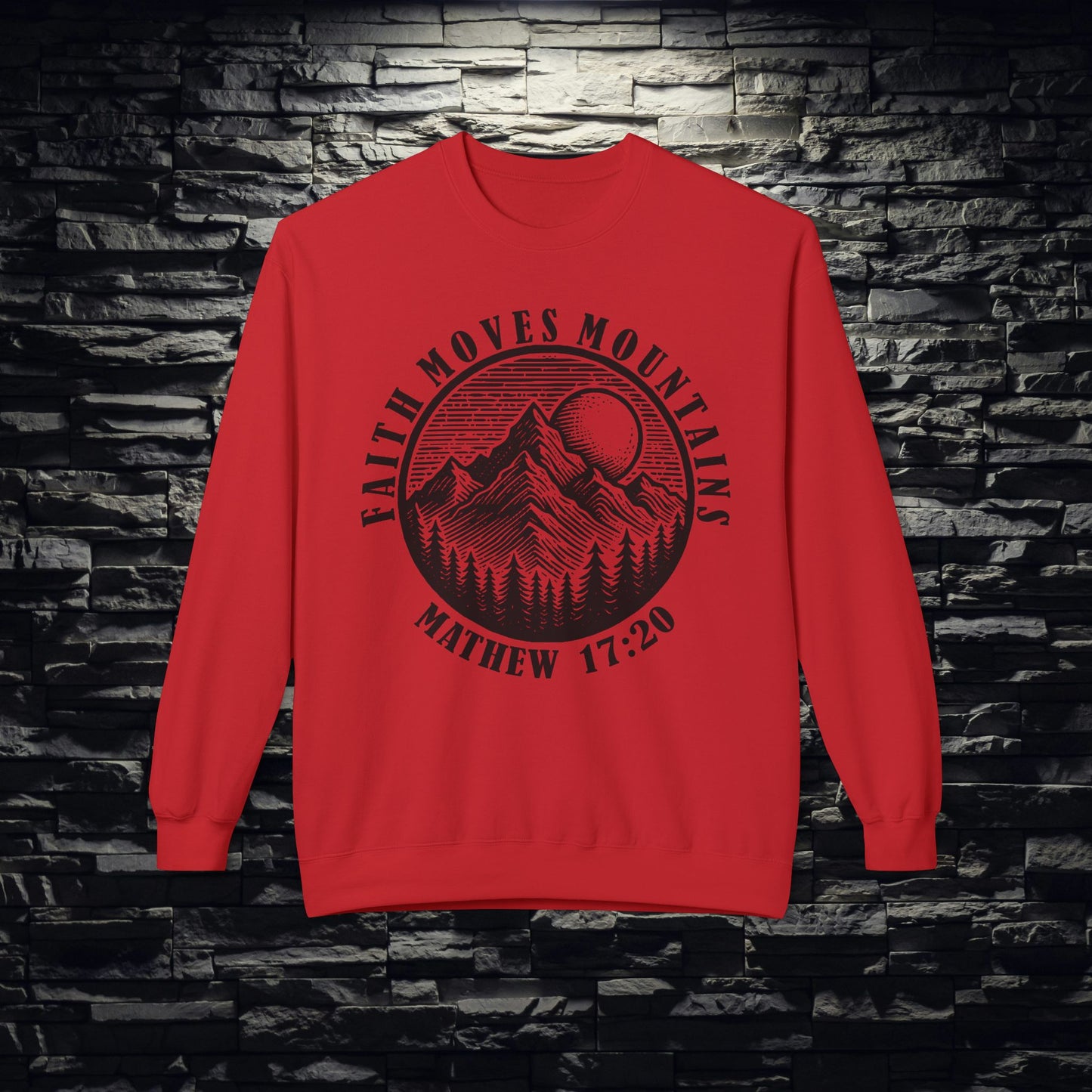 Faith Moves Mountains Sweatshirt