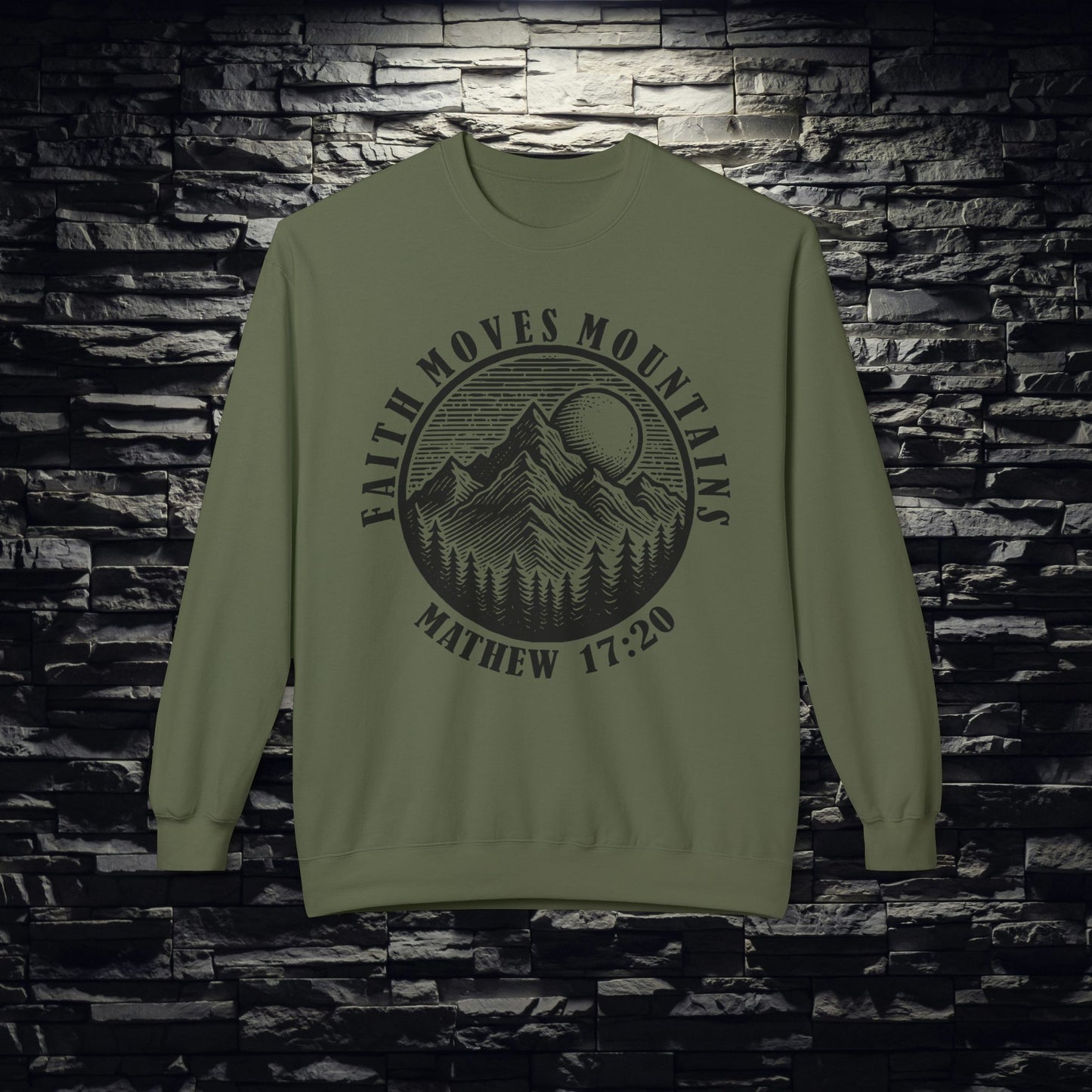 Faith Moves Mountains Sweatshirt