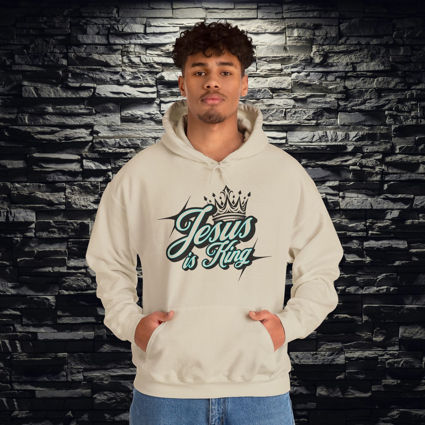 Jesus is King Hoodie