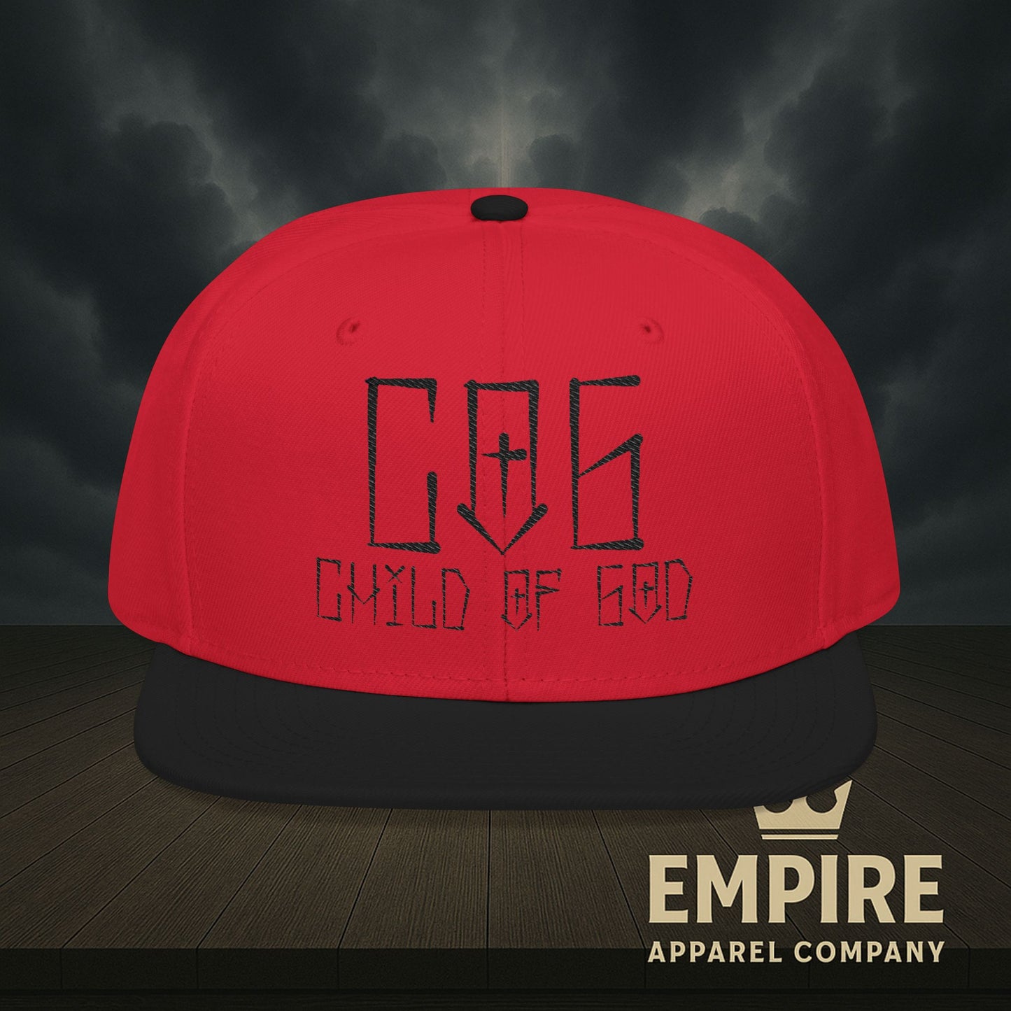 Child of God Snapback Hat, Embroidered Christian Cap, Religious Gift for Believers
