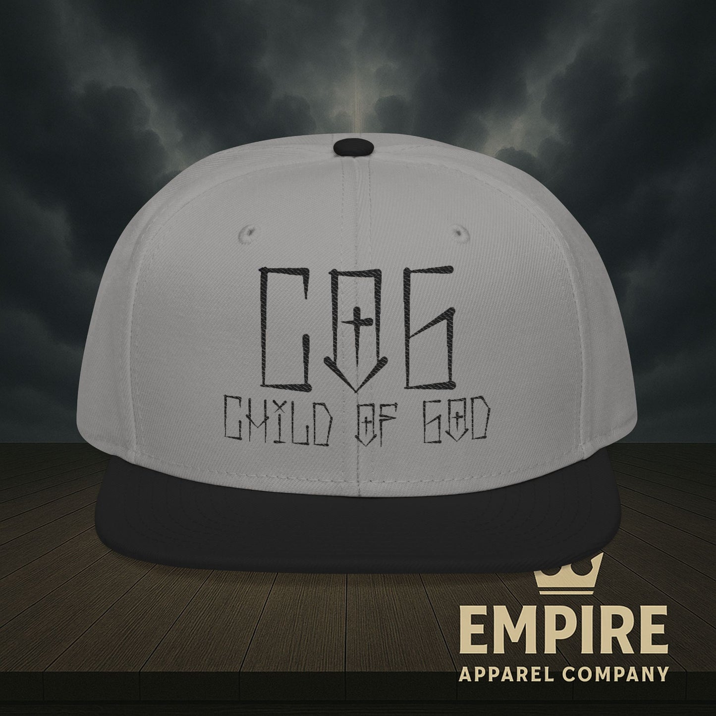Child of God Snapback Hat, Embroidered Christian Cap, Religious Gift for Believers