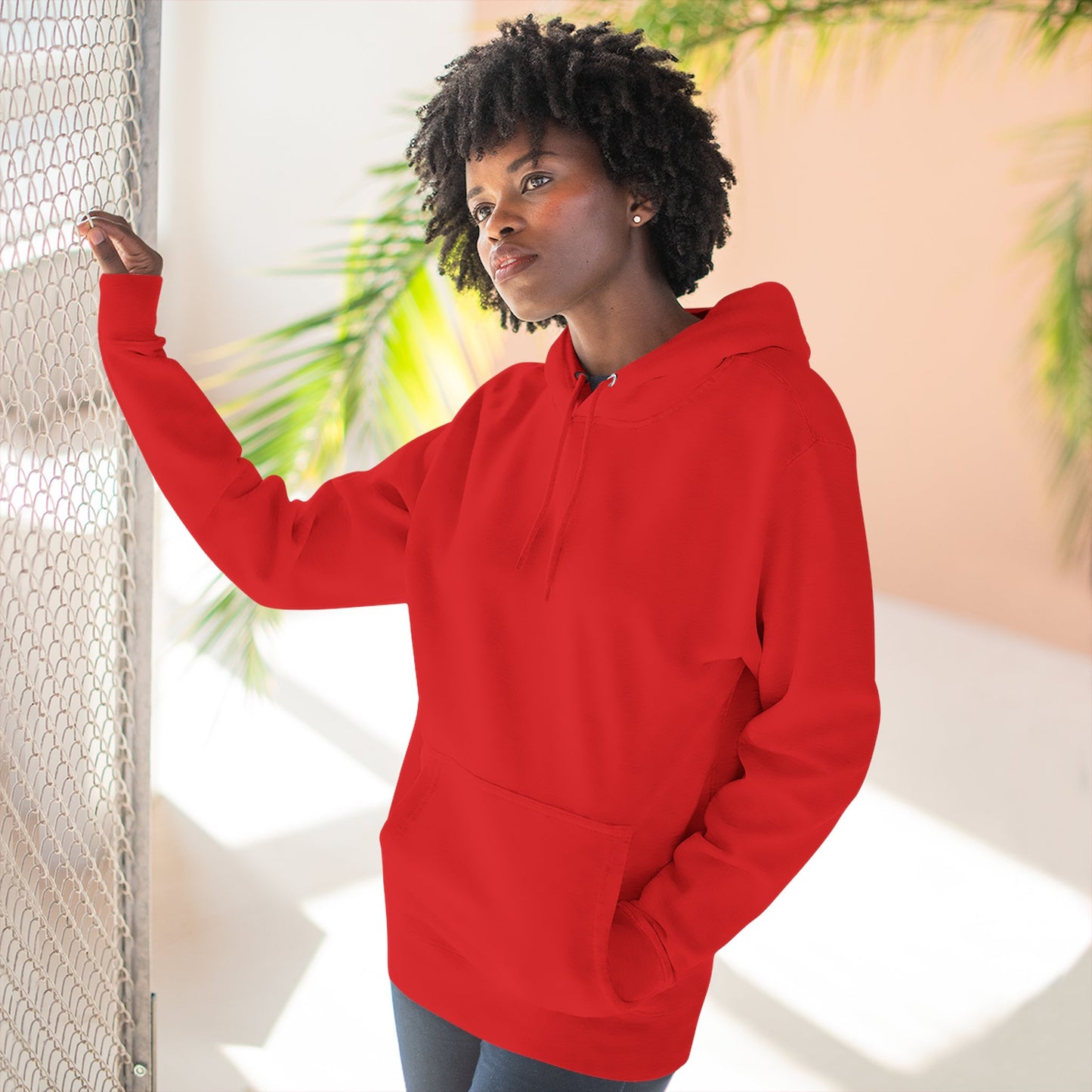 Child of God Three-Panel Fleece Hoodie, Christian Faith-Based Hoodie, Religious Embroidered Sweatshirt, Inspirational Gift for Believers