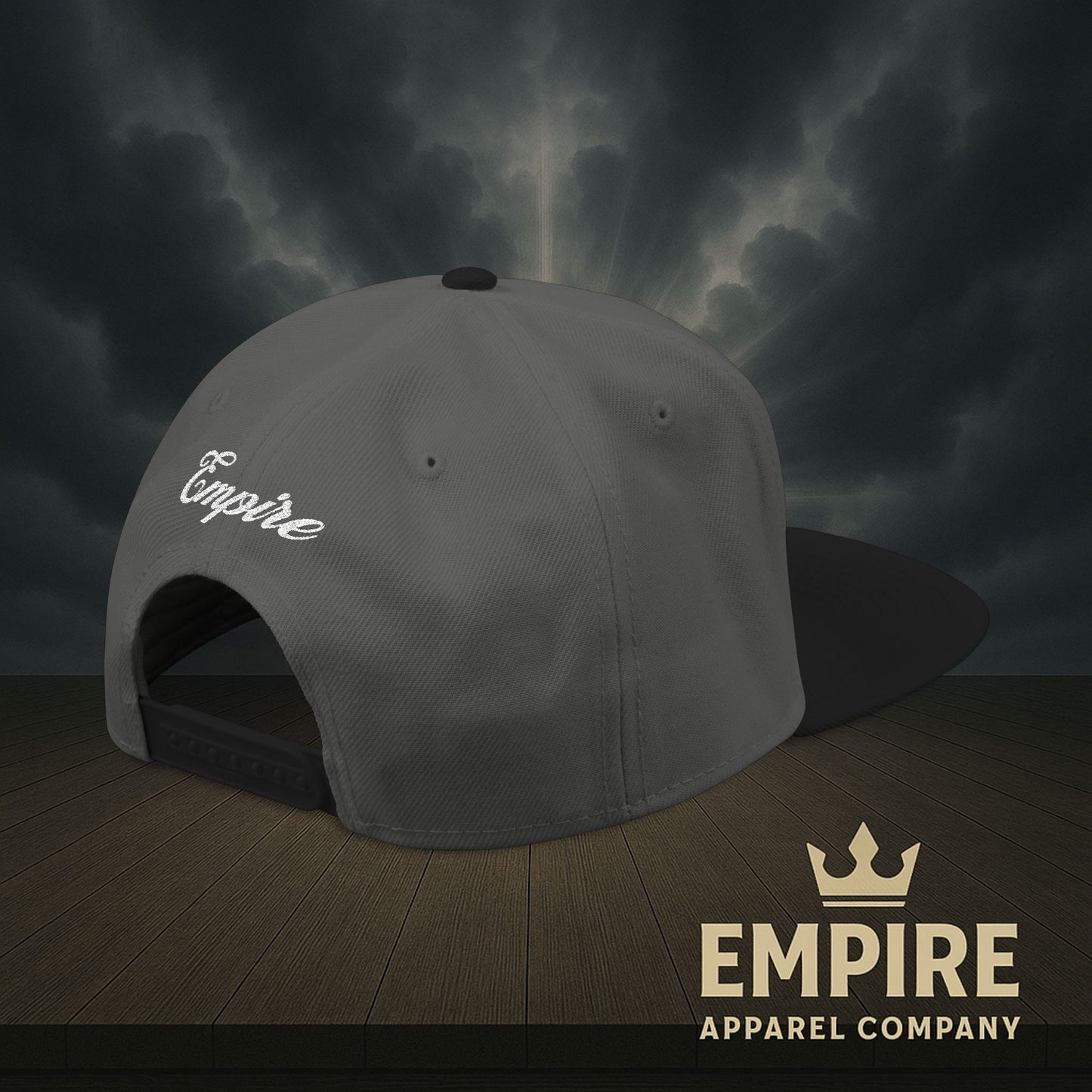 Embroidered Snapback Cap - Jesus King of Kings Hat