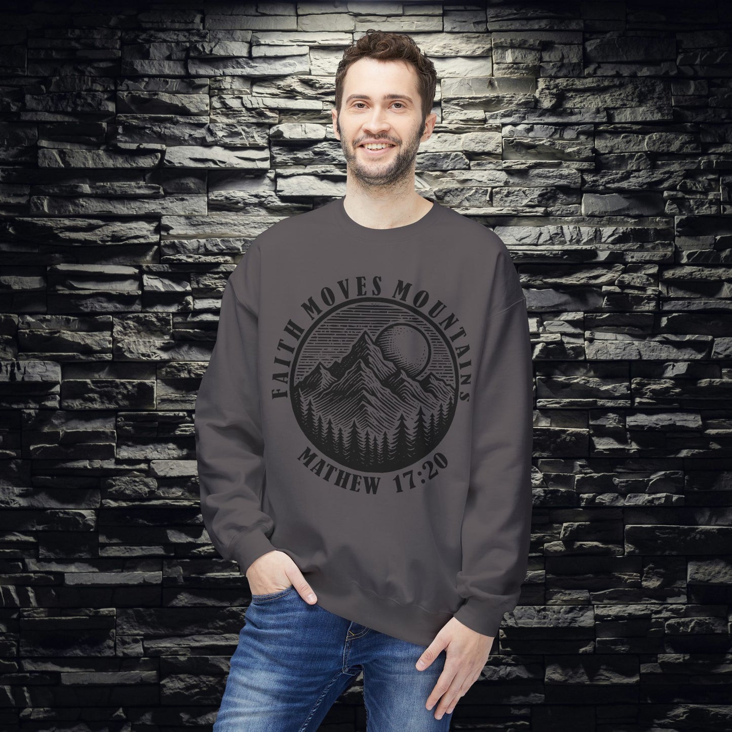 Faith Moves Mountains Sweatshirt