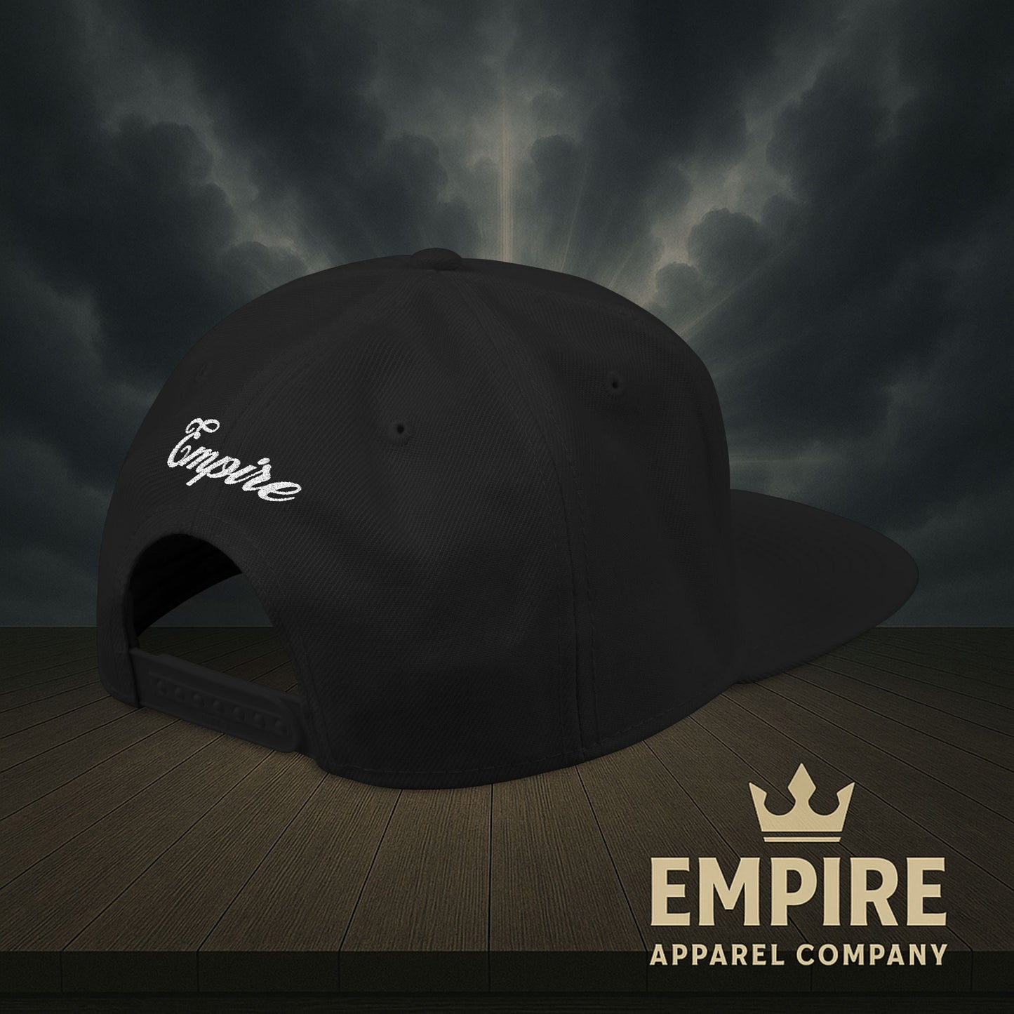 Embroidered Snapback Cap - Jesus King of Kings Hat