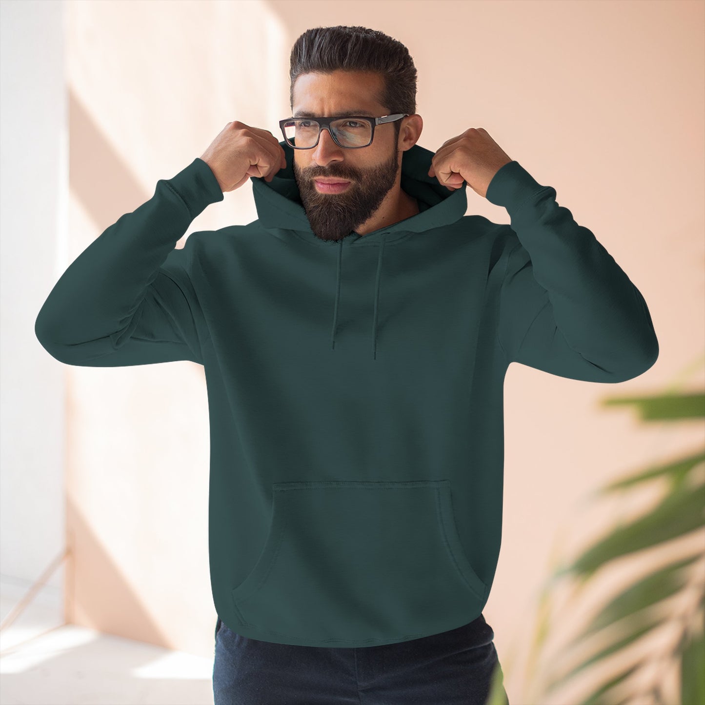 Child of God Three-Panel Fleece Hoodie, Christian Faith-Based Hoodie, Religious Embroidered Sweatshirt, Inspirational Gift for Believers