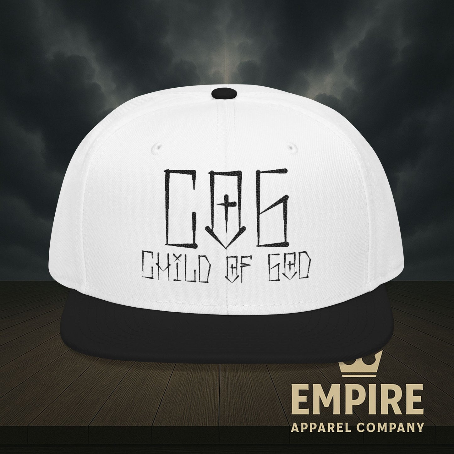 Child of God Snapback Hat, Embroidered Christian Cap, Religious Gift for Believers