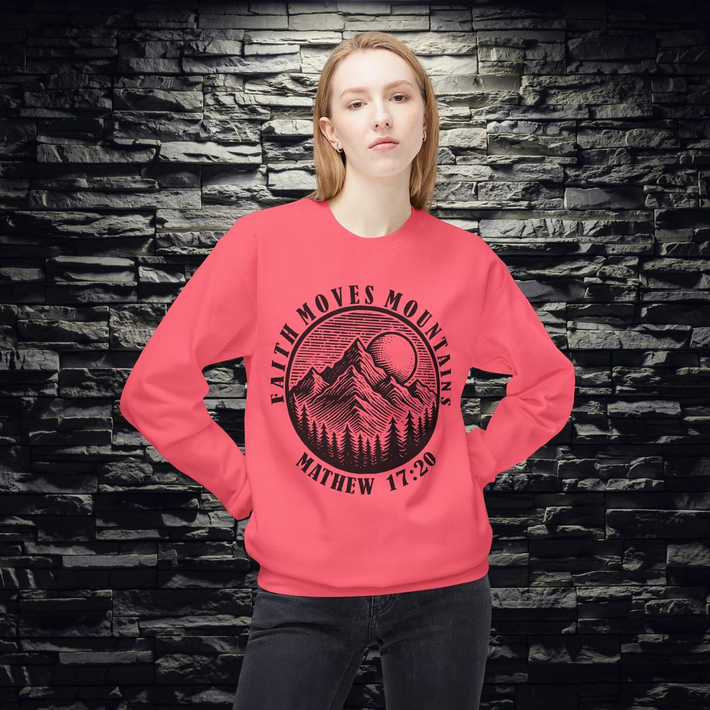 Faith Moves Mountains Sweatshirt