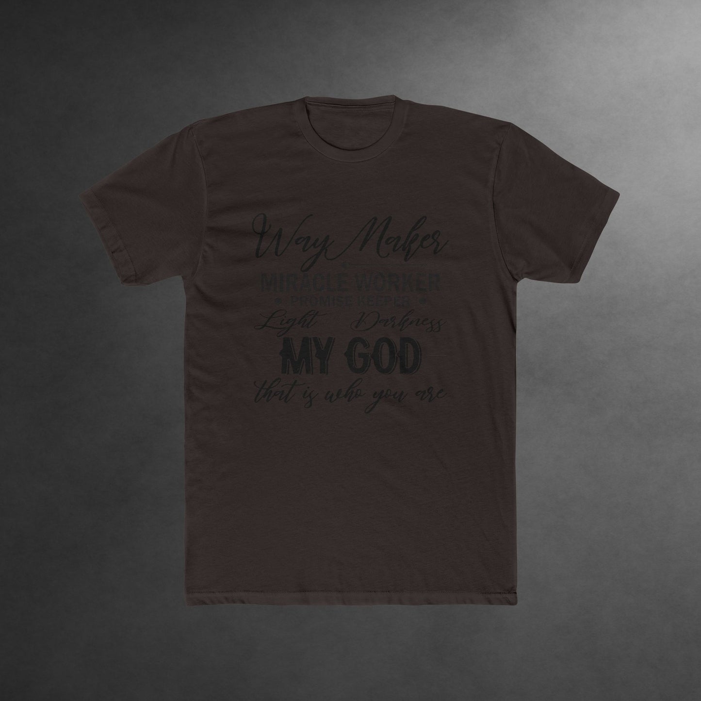 Way Maker T-Shirt - Inspirational Christian Tee | Unisex Everyday Religious Apparel, Faith-Based Bible Verse Shirt, Unisex Cotton Crew Tee,