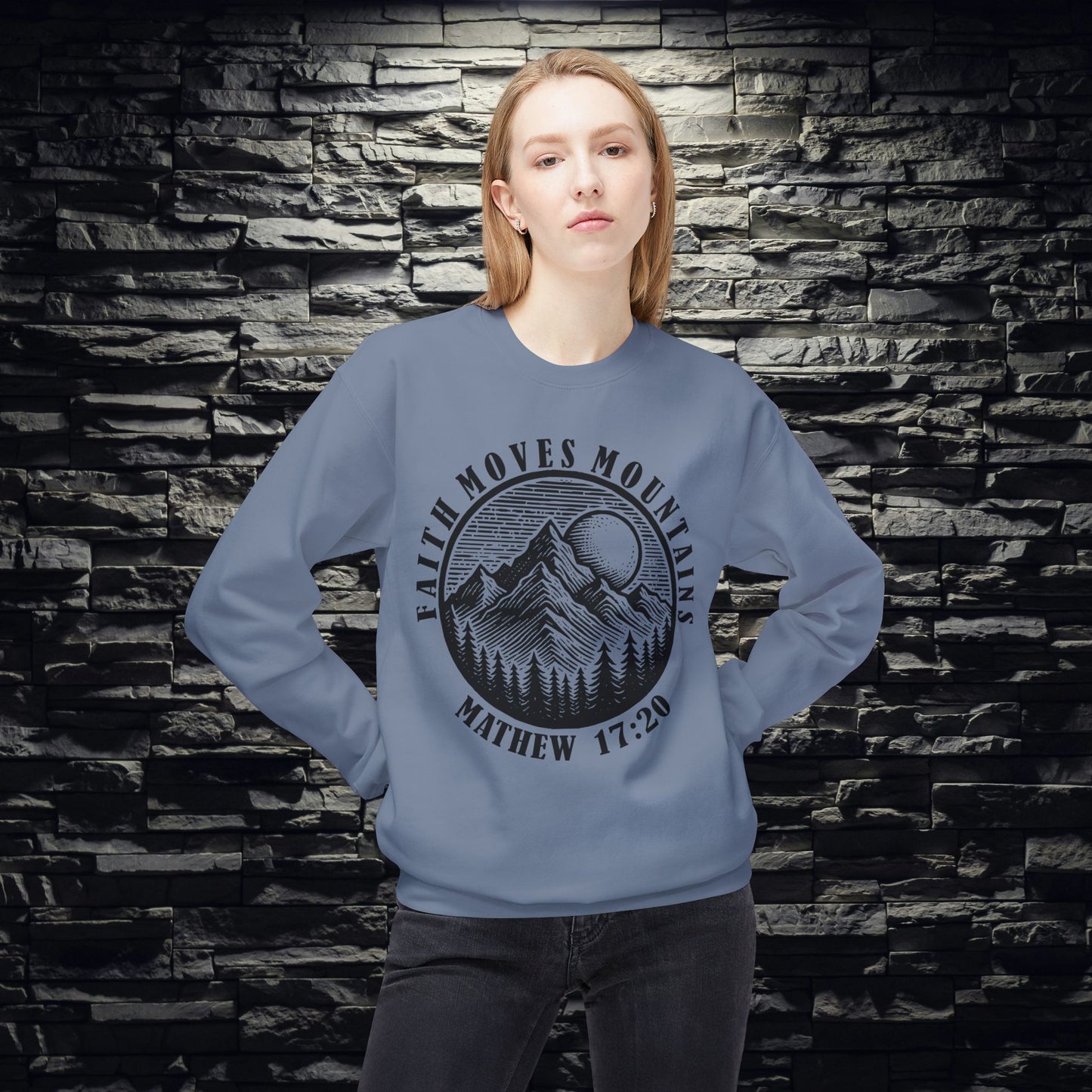 Faith Moves Mountains Sweatshirt