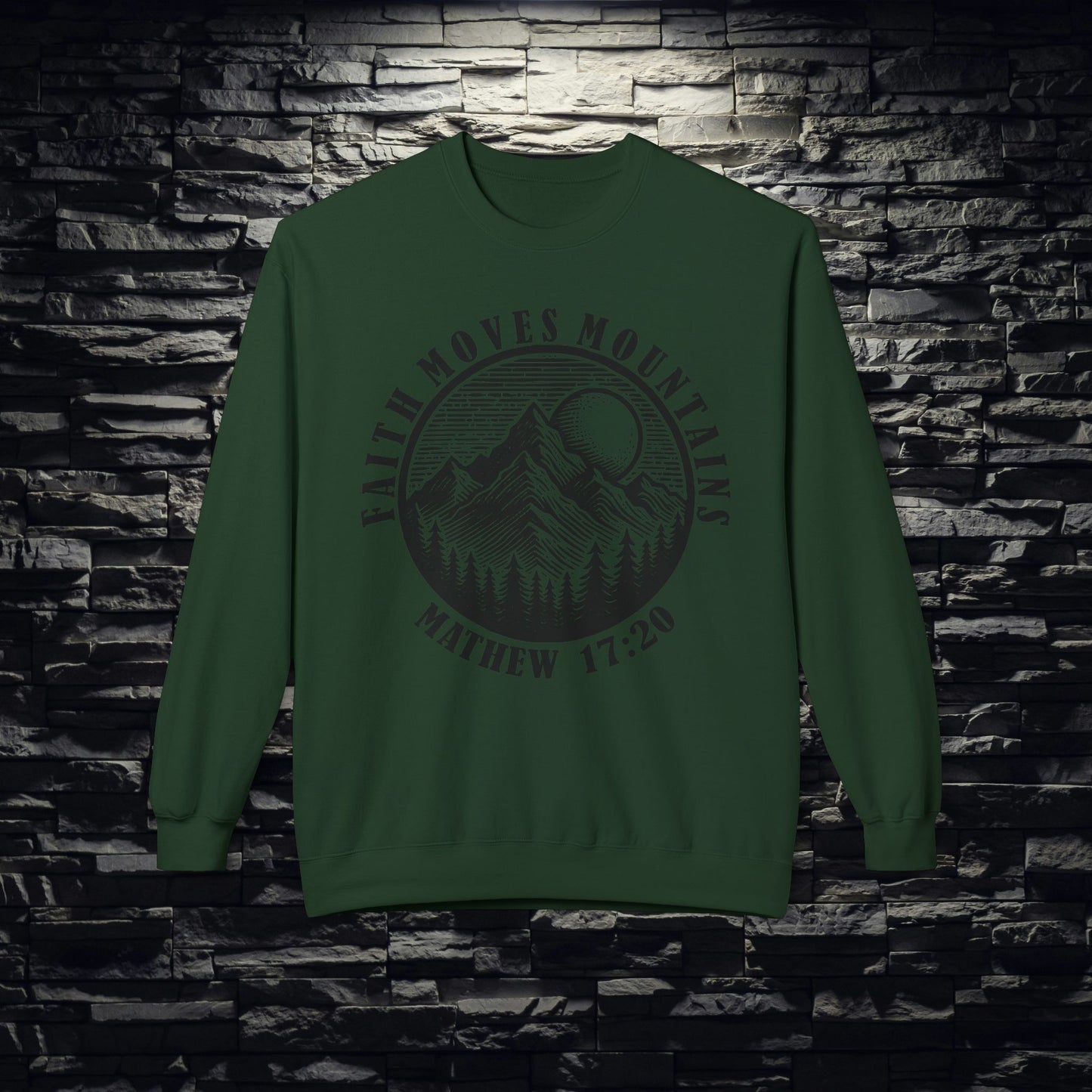 Faith Moves Mountains Sweatshirt