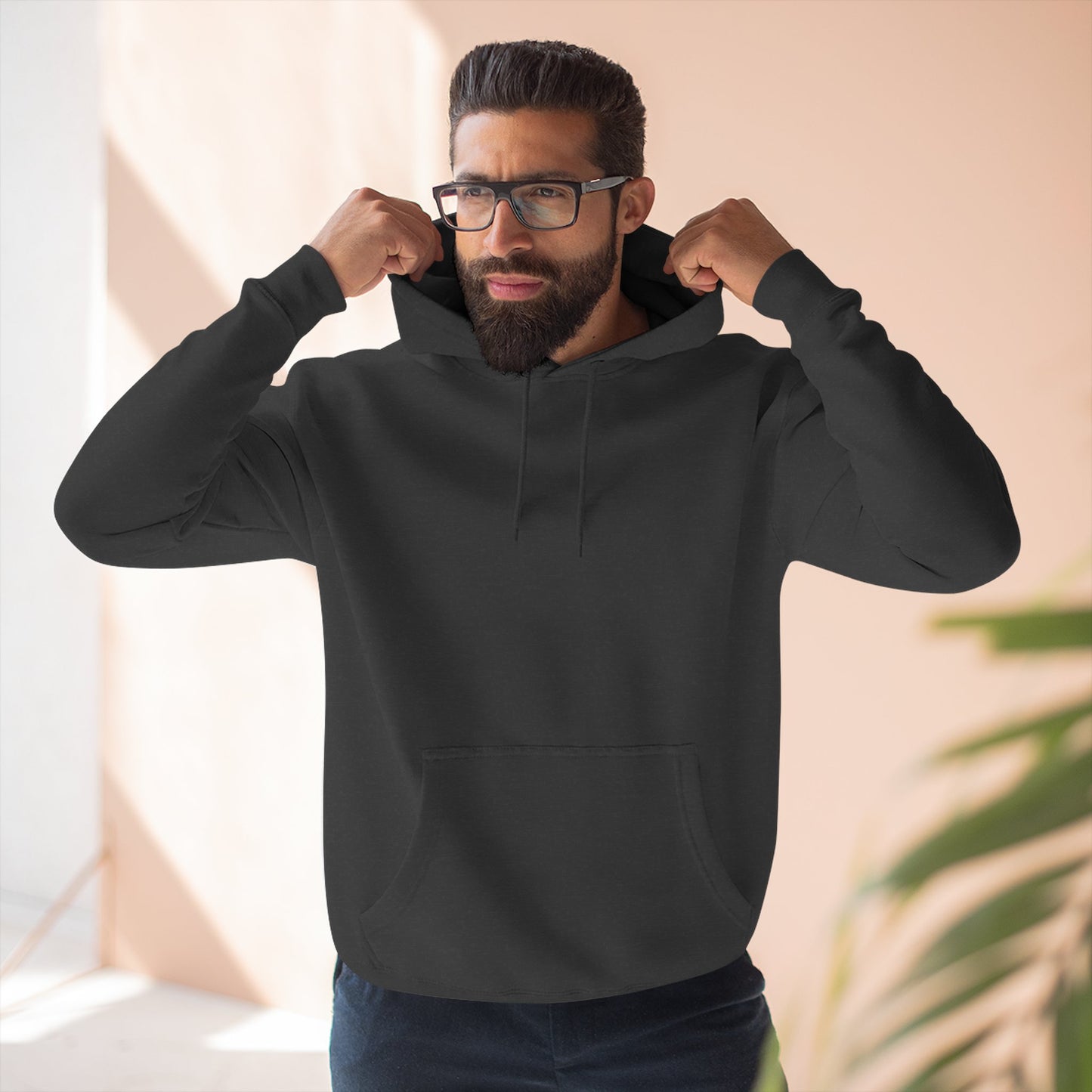 Child of God Three-Panel Fleece Hoodie, Christian Faith-Based Hoodie, Religious Embroidered Sweatshirt, Inspirational Gift for Believers