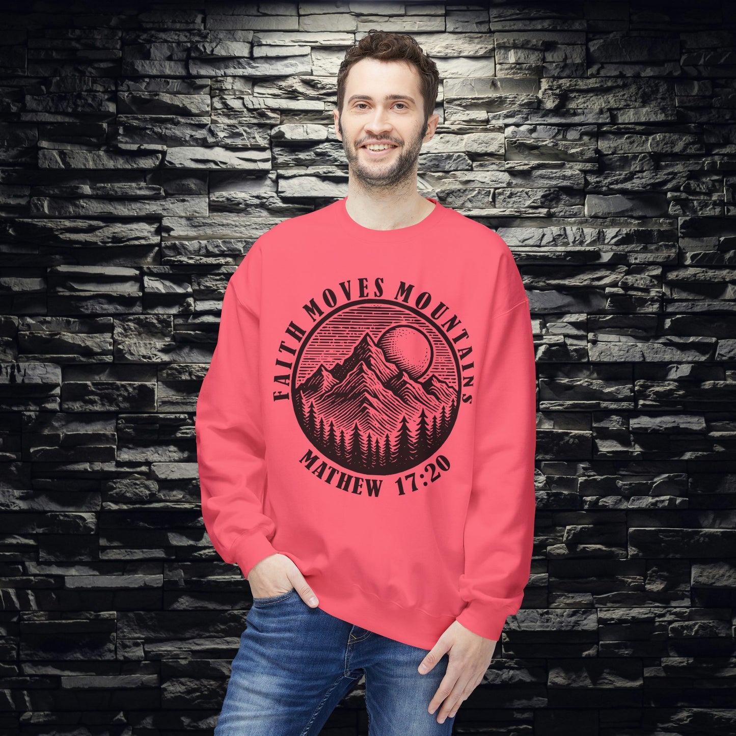 Faith Moves Mountains Sweatshirt