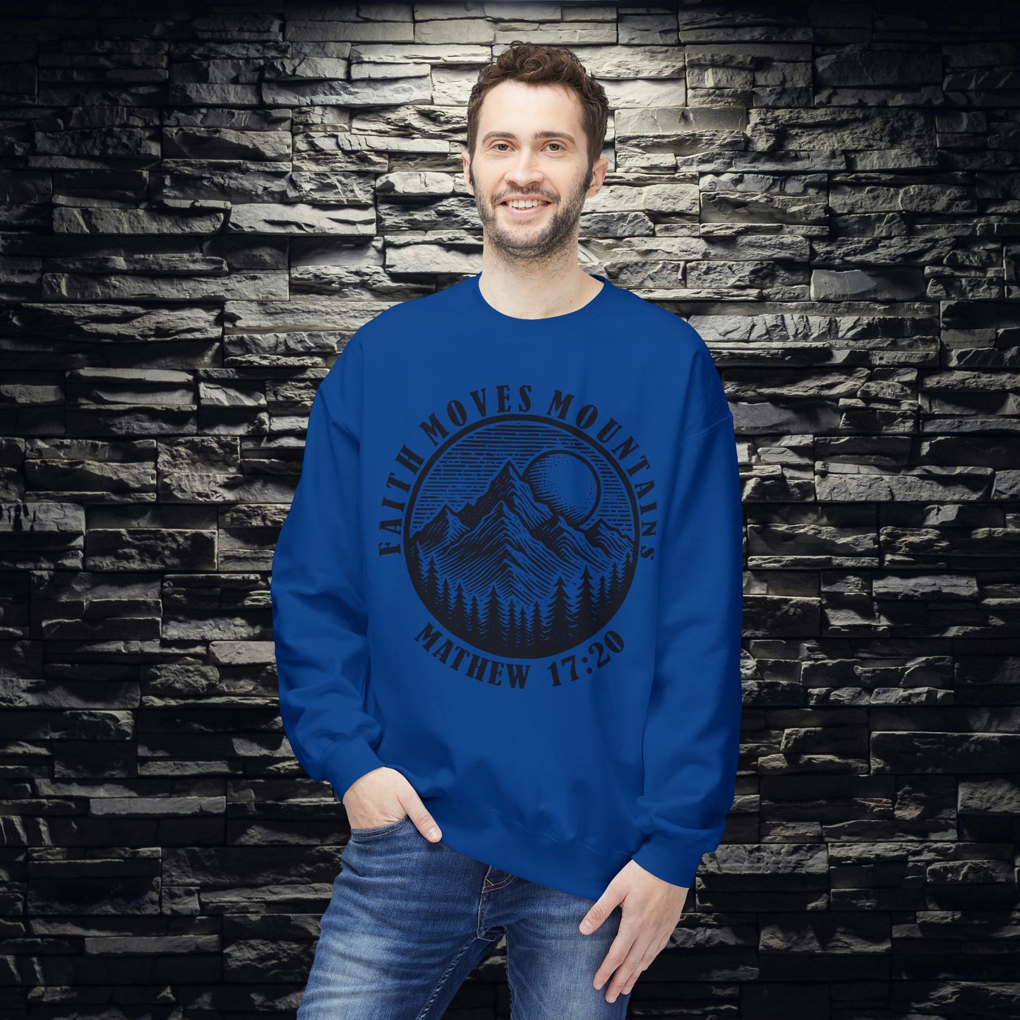 Faith Moves Mountains Sweatshirt