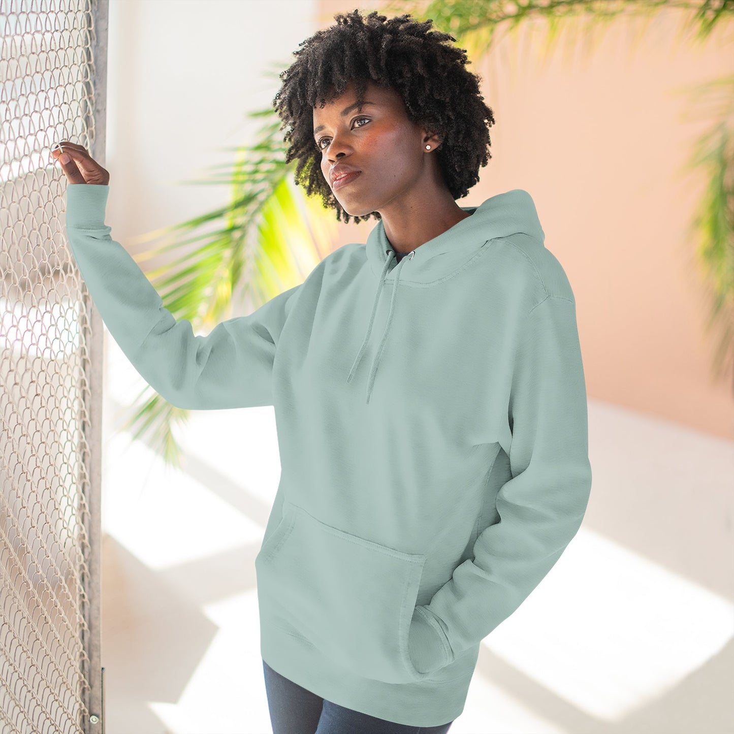 Child of God Three-Panel Fleece Hoodie, Christian Faith-Based Hoodie, Religious Embroidered Sweatshirt, Inspirational Gift for Believers