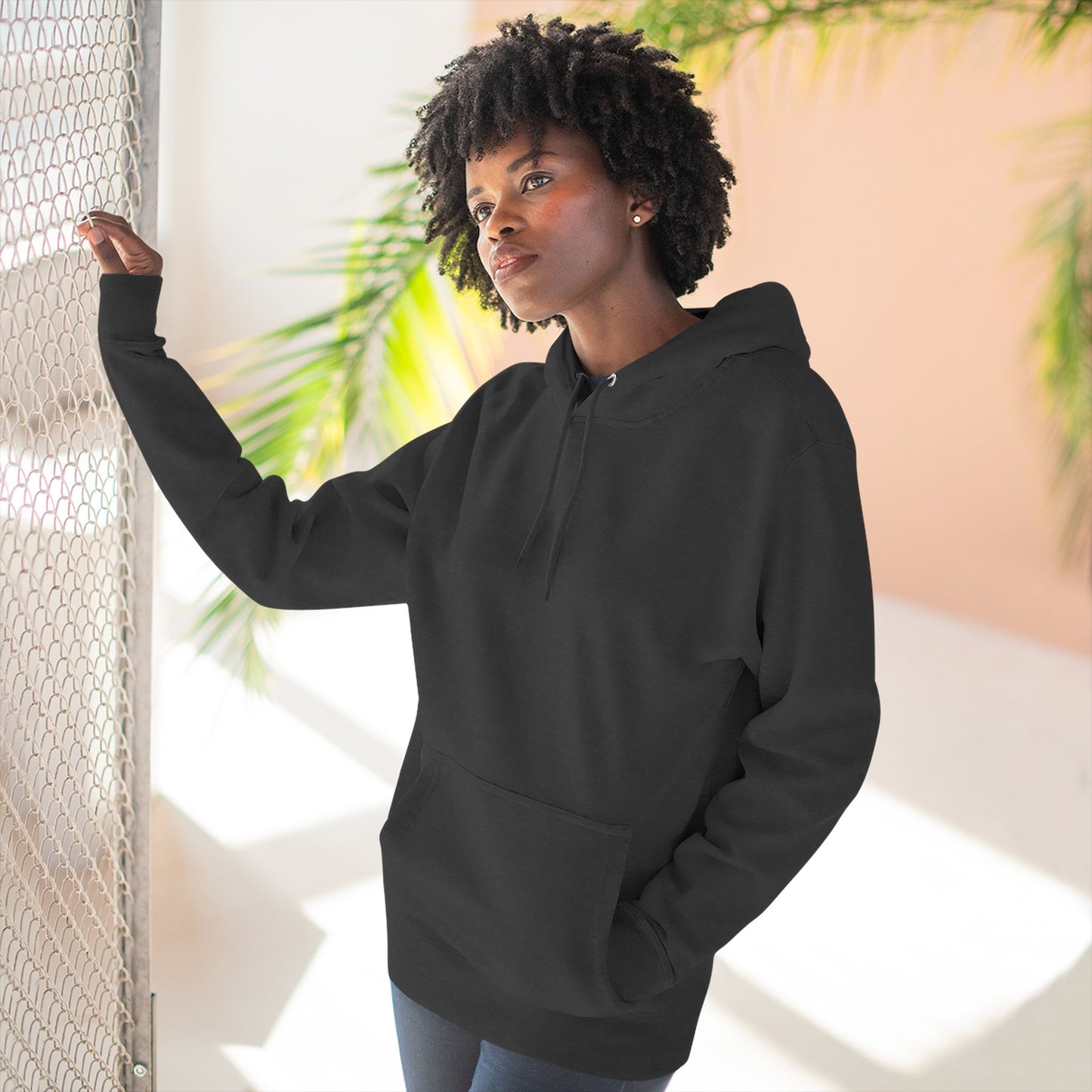 Child of God Three-Panel Fleece Hoodie, Christian Faith-Based Hoodie, Religious Embroidered Sweatshirt, Inspirational Gift for Believers