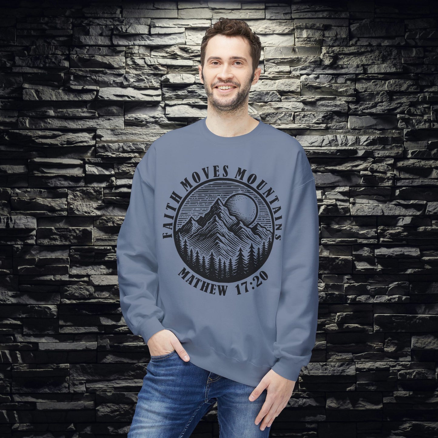 Faith Moves Mountains Sweatshirt