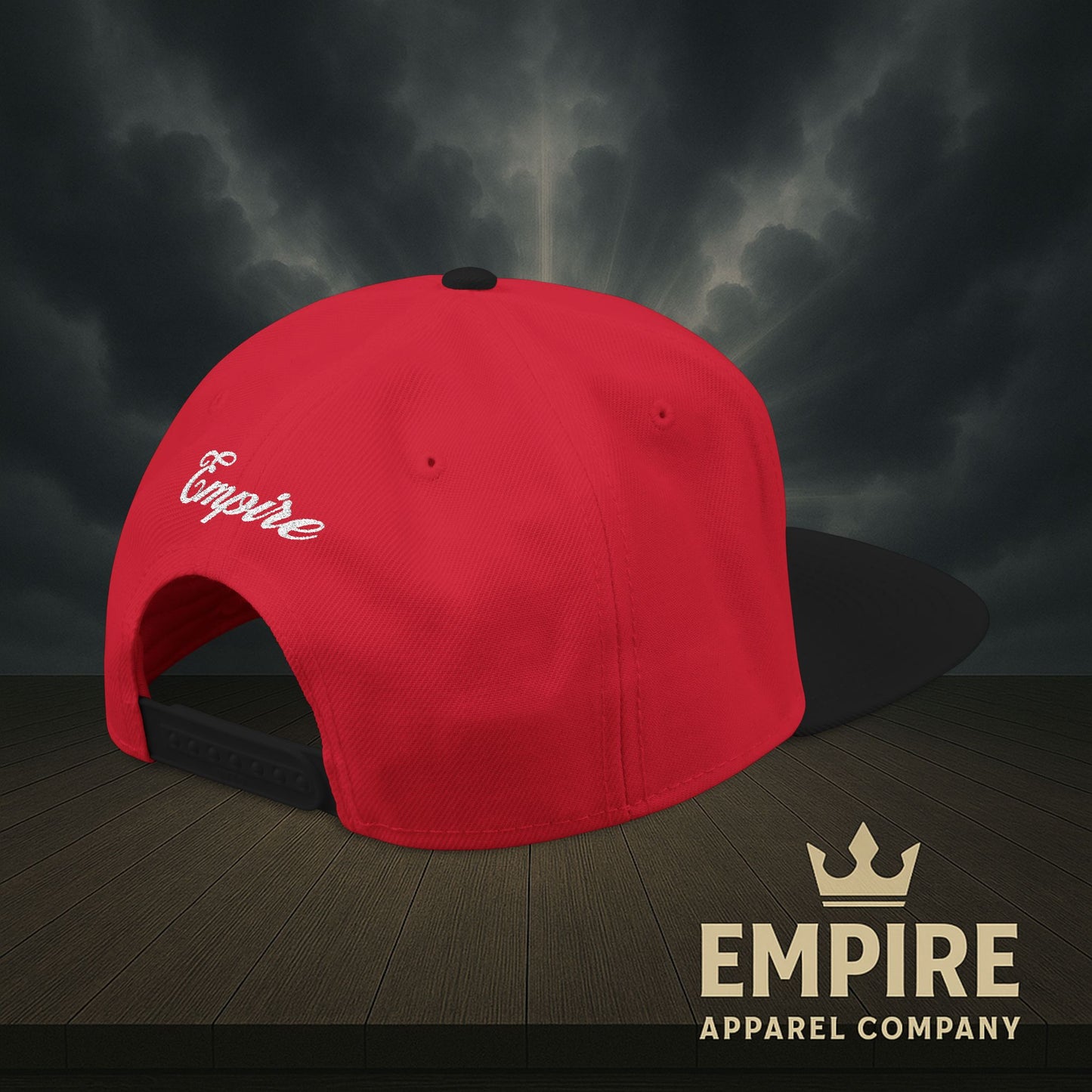 Embroidered Snapback Cap - Jesus King of Kings Hat