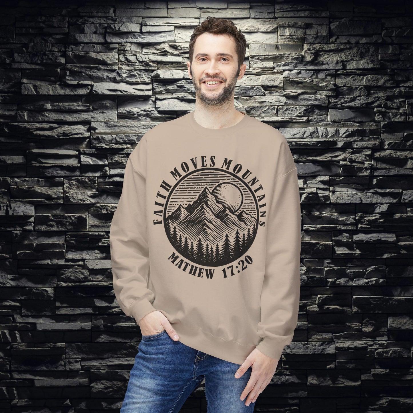 Faith Moves Mountains Sweatshirt