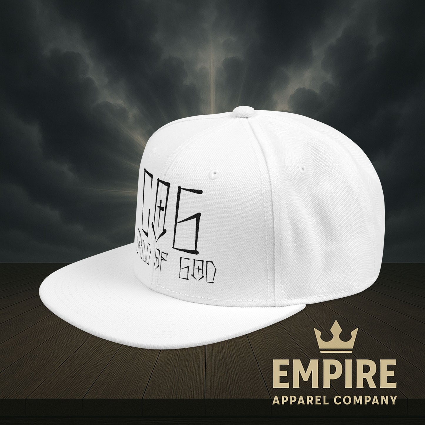 Child of God Snapback Hat, Embroidered Christian Cap, Religious Gift for Believers