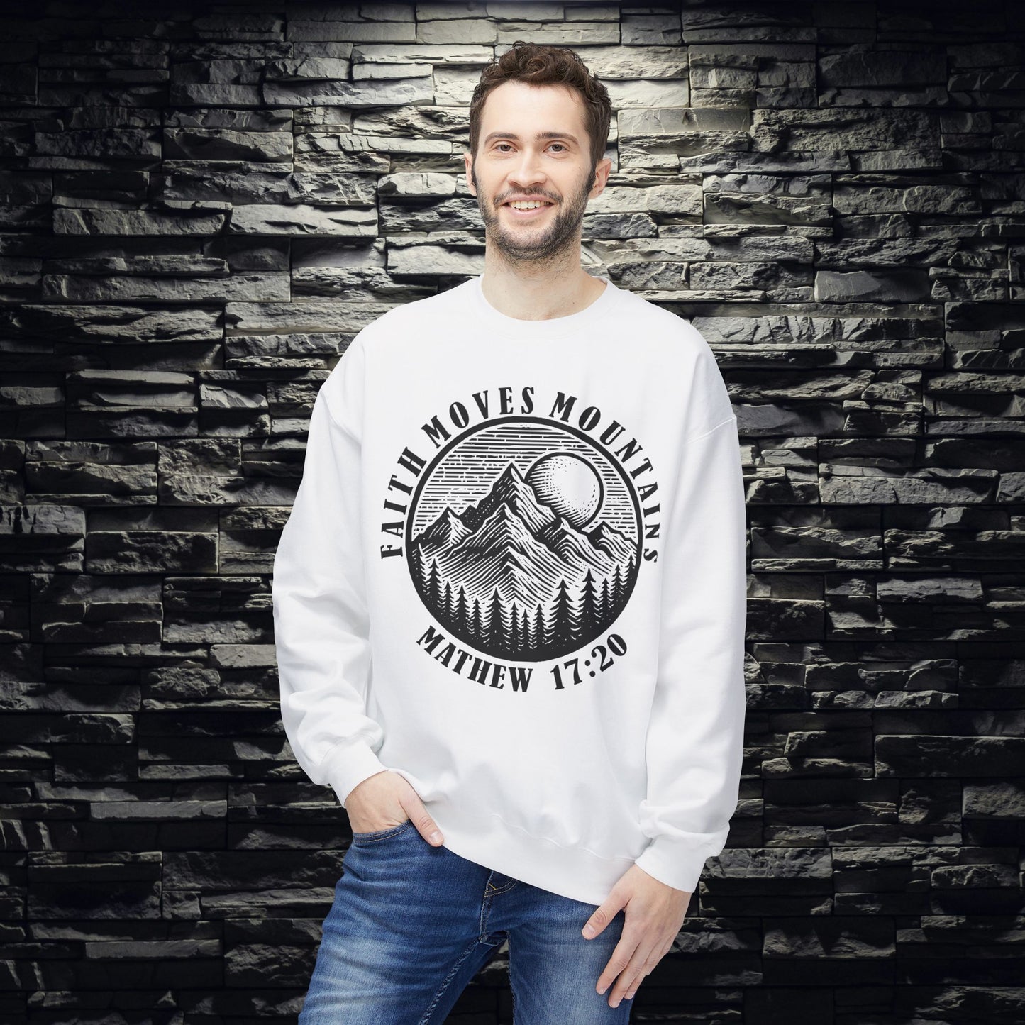 Faith Moves Mountains Sweatshirt