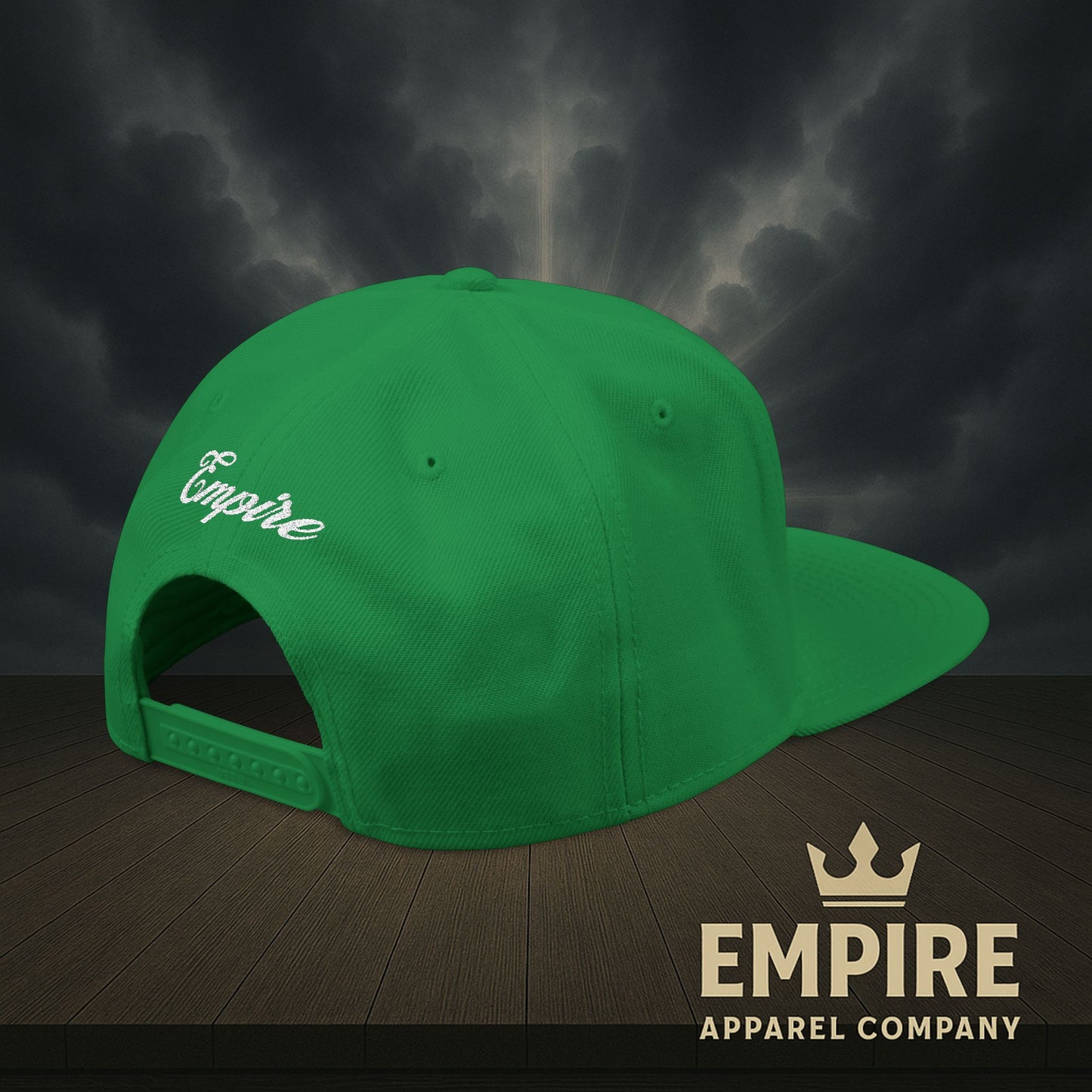 Embroidered Snapback Cap - Jesus King of Kings Hat