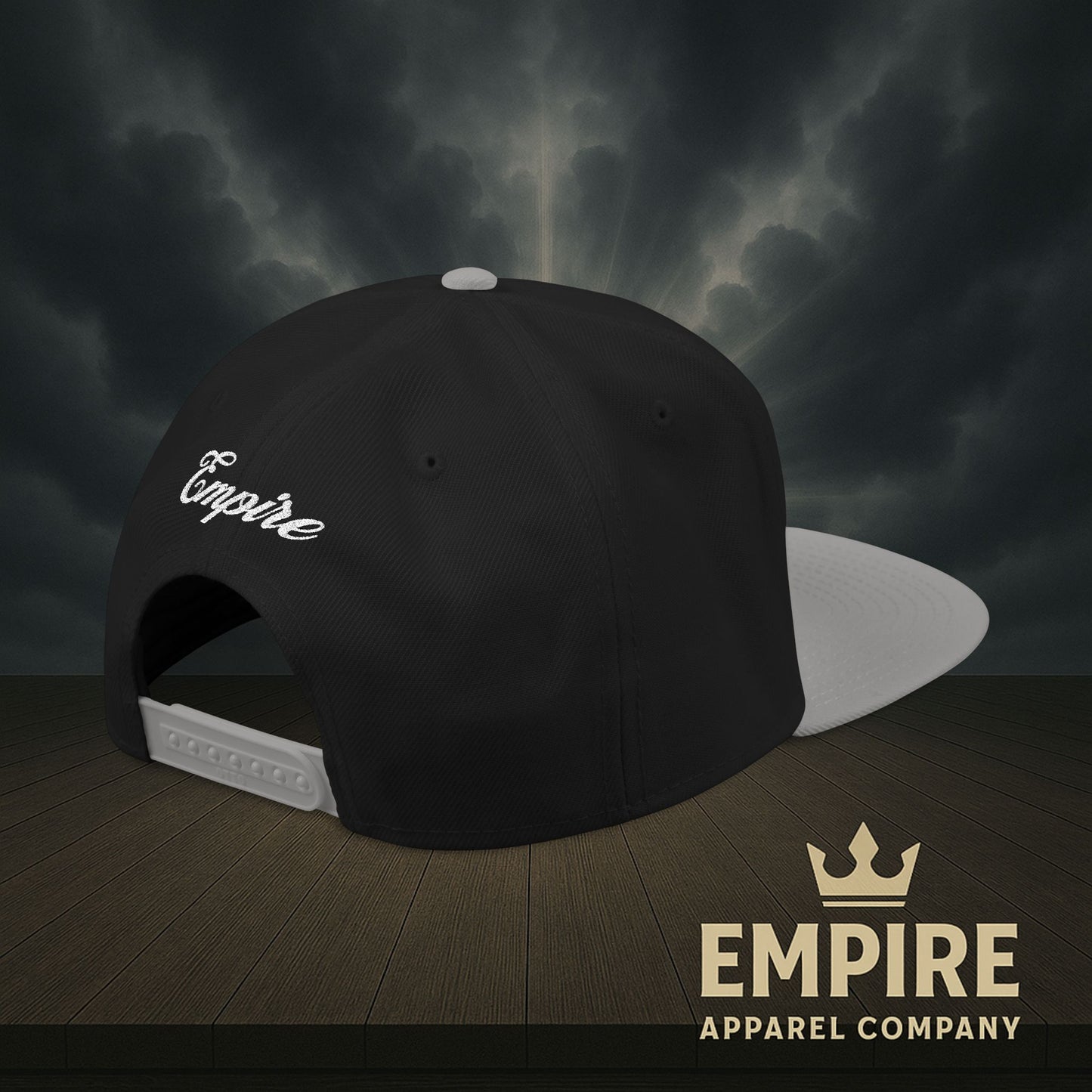 Embroidered Snapback Cap - Jesus King of Kings Hat