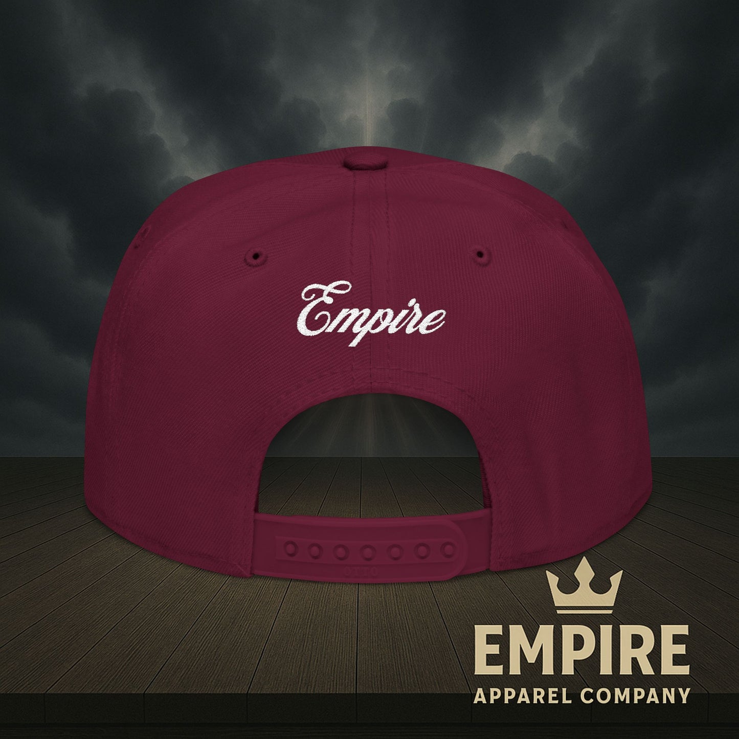 Embroidered Snapback Cap - Jesus King of Kings Hat