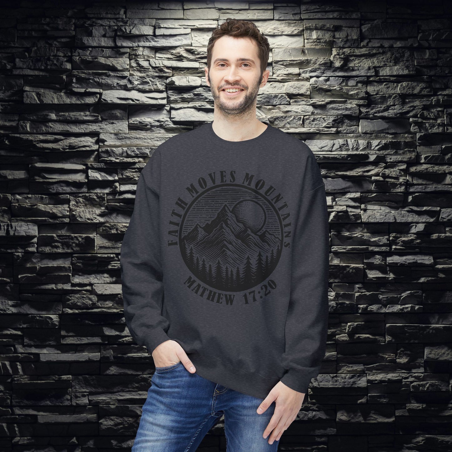 Faith Moves Mountains Sweatshirt