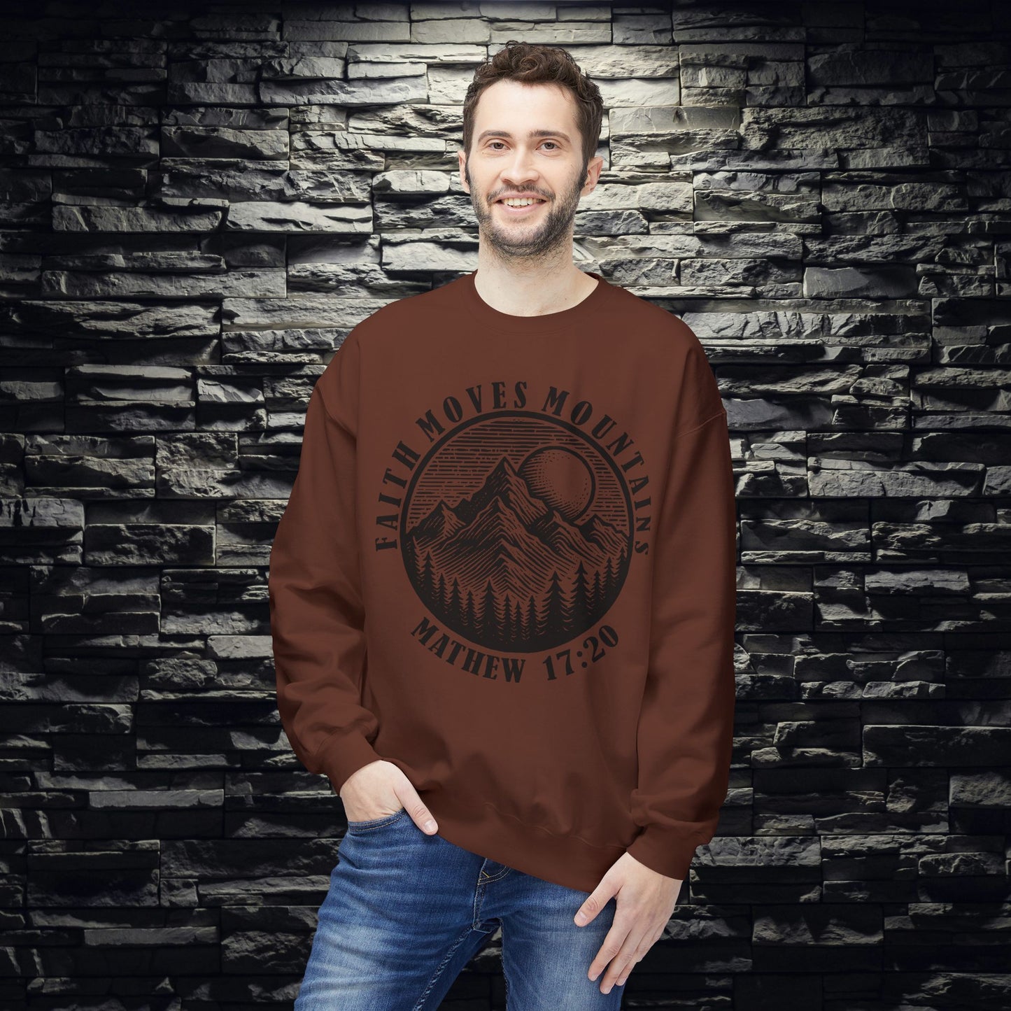 Faith Moves Mountains Sweatshirt