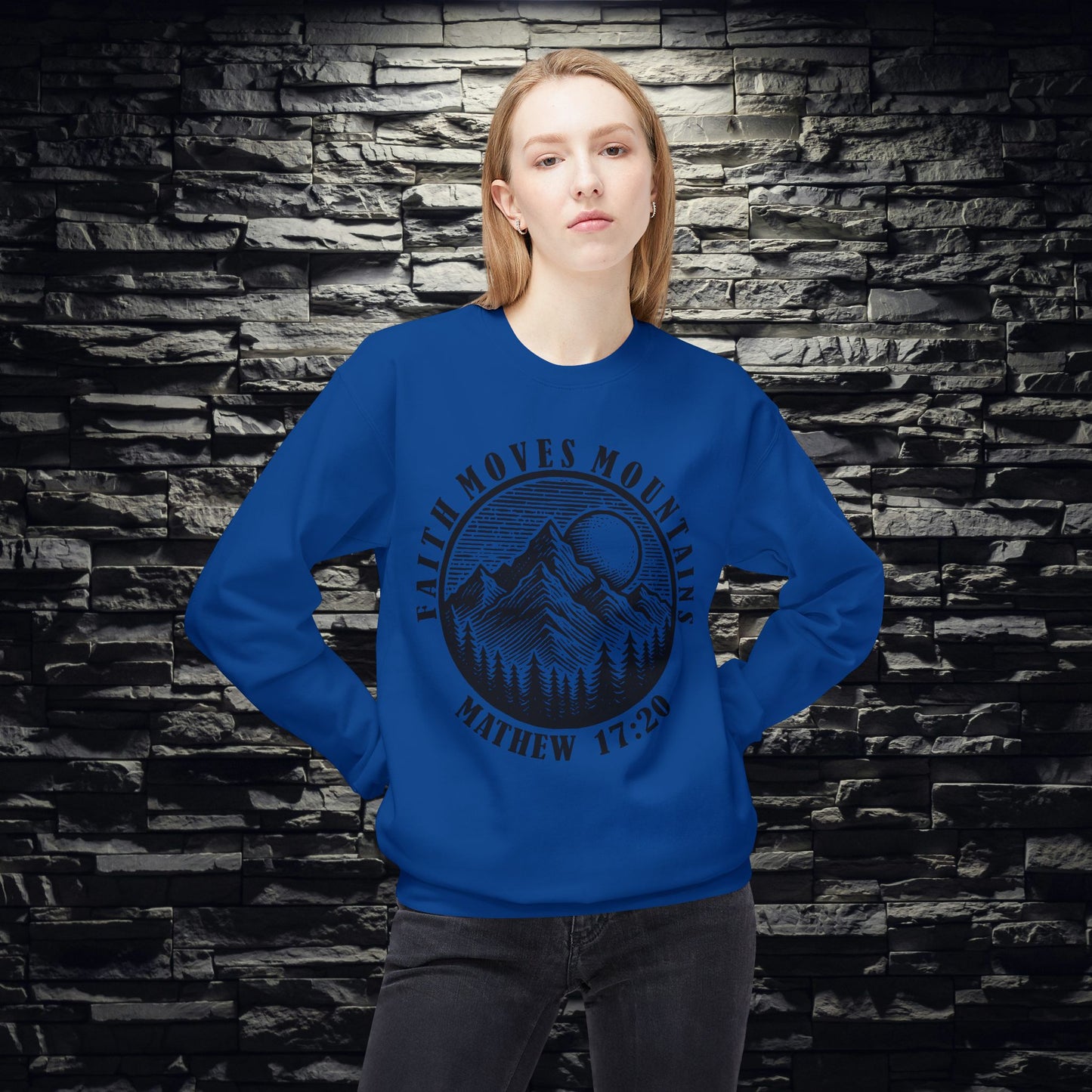 Faith Moves Mountains Sweatshirt