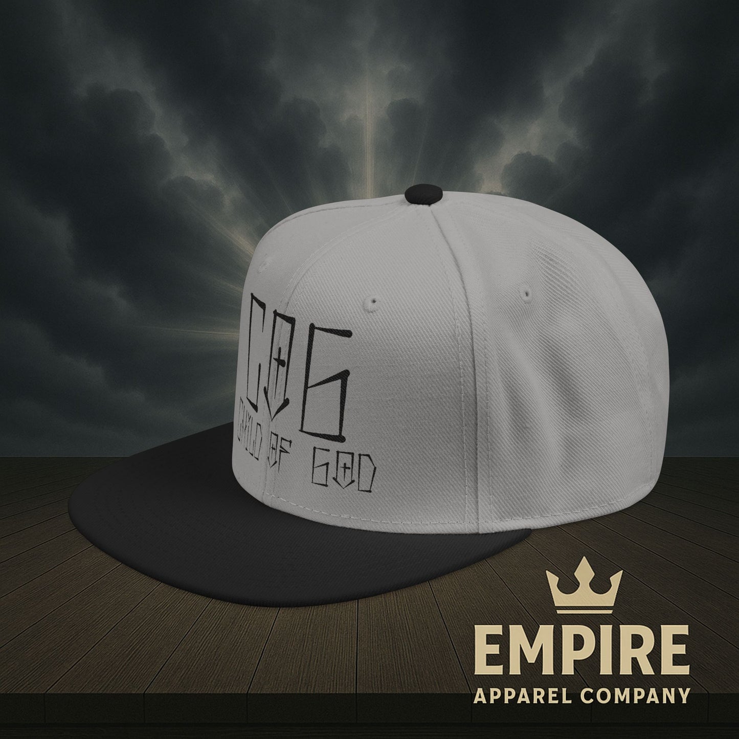 Child of God Snapback Hat, Embroidered Christian Cap, Religious Gift for Believers