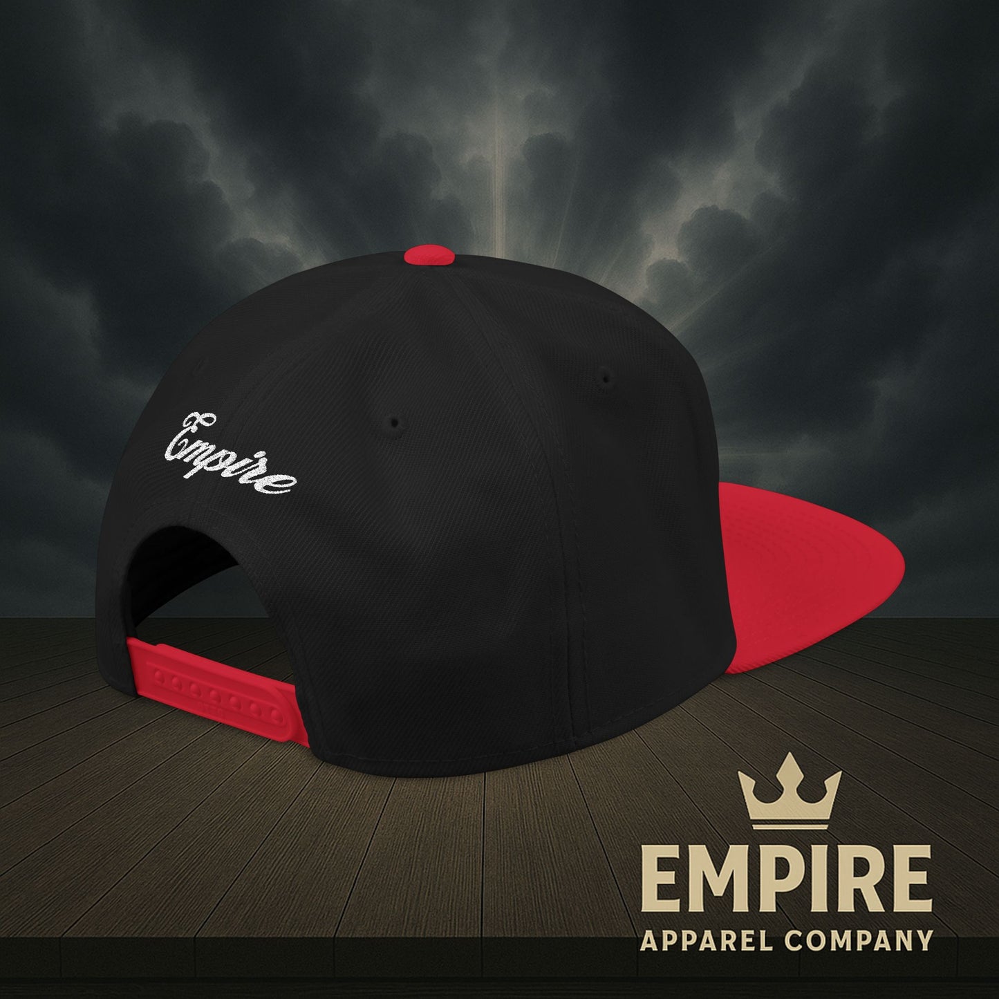 Embroidered Snapback Cap - Jesus King of Kings Hat