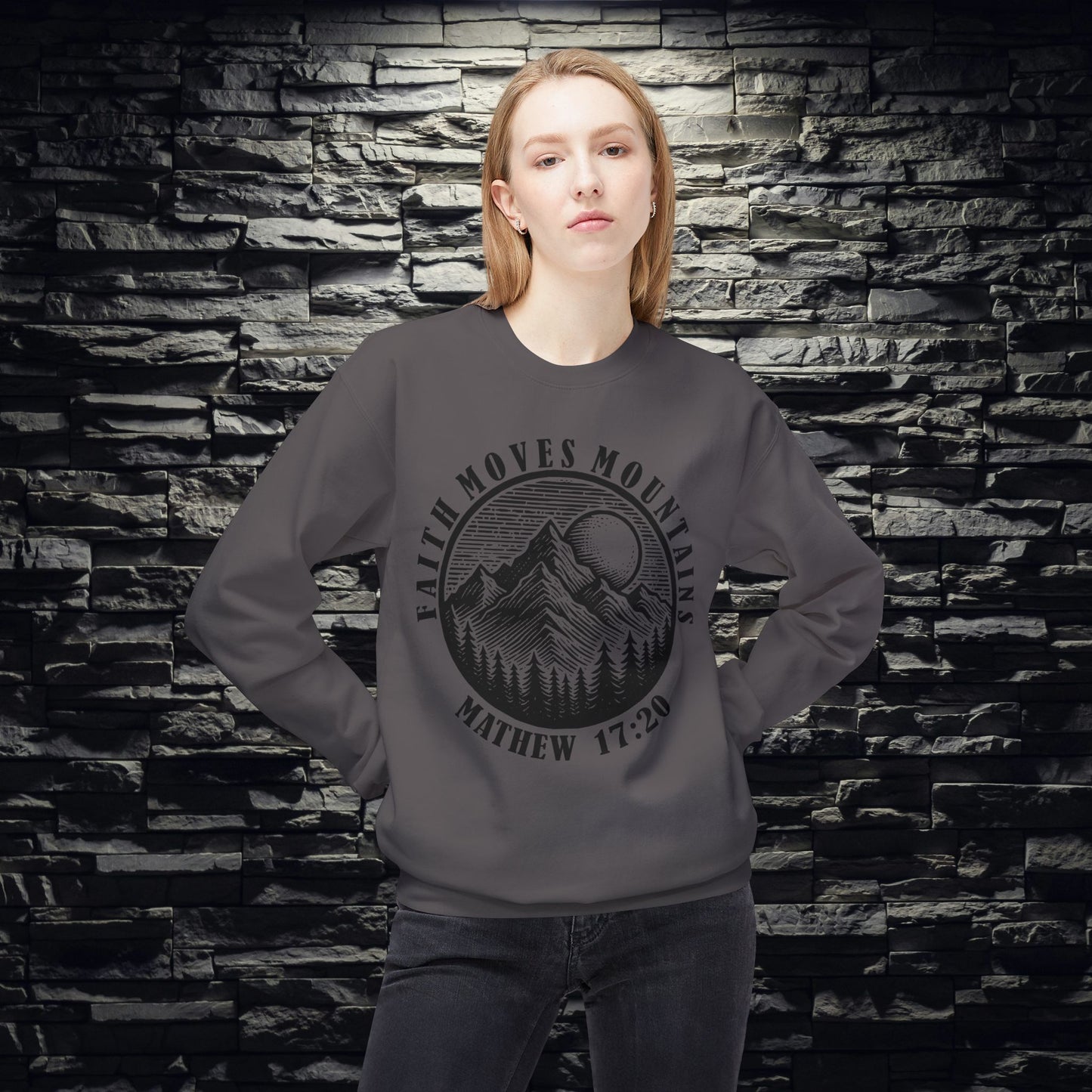 Faith Moves Mountains Sweatshirt