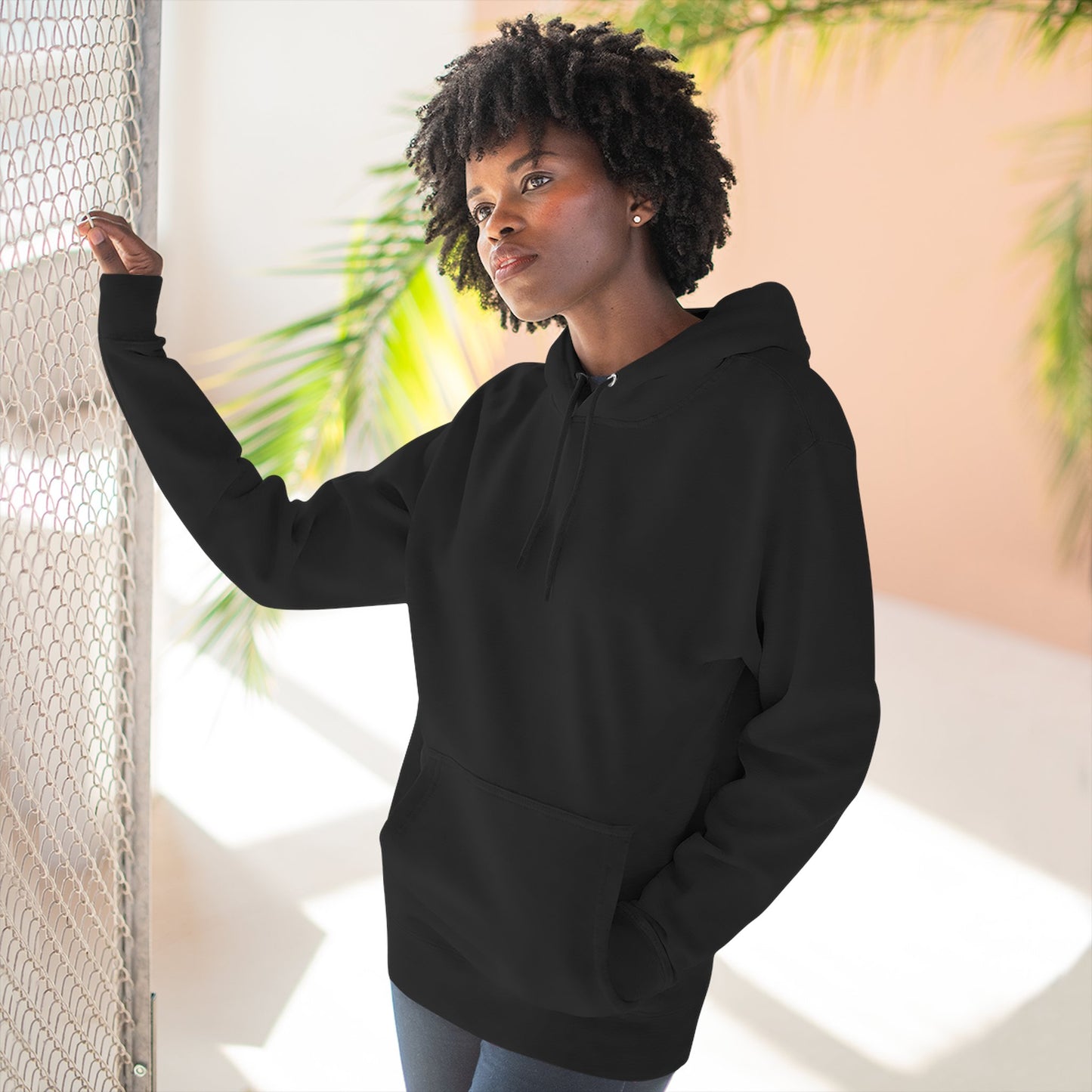 Child of God Three-Panel Fleece Hoodie, Christian Faith-Based Hoodie, Religious Embroidered Sweatshirt, Inspirational Gift for Believers