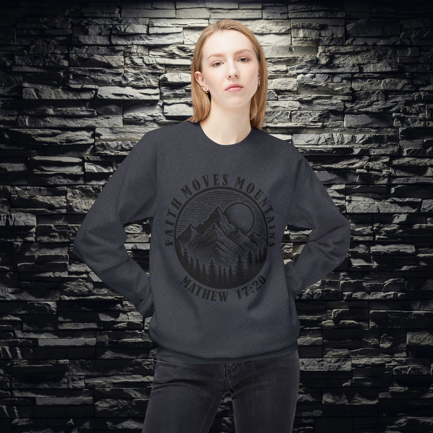 Faith Moves Mountains Sweatshirt