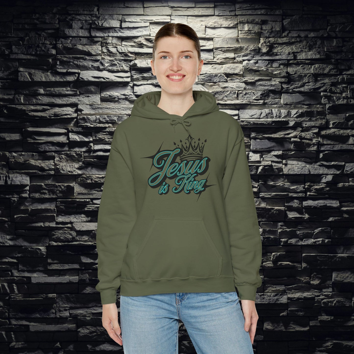 Jesus is King Hoodie