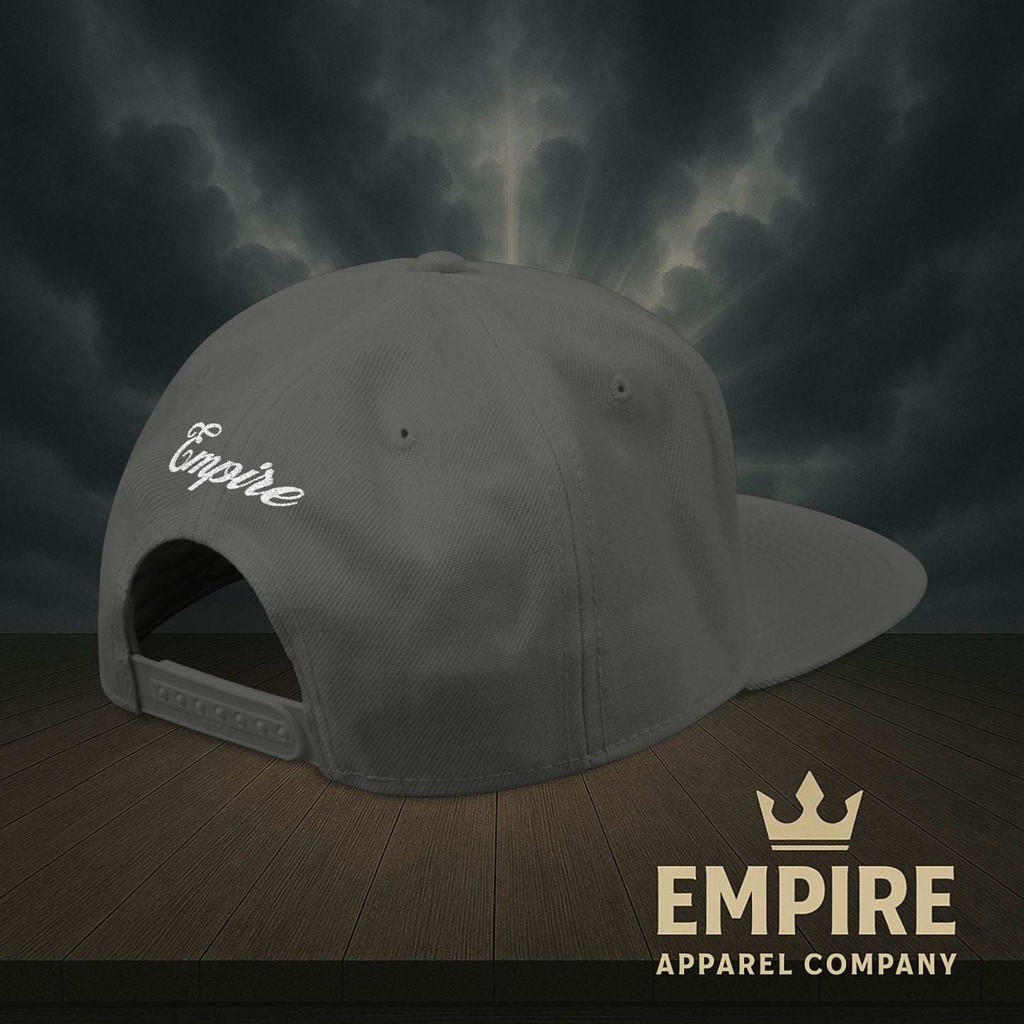 Embroidered Snapback Cap - Jesus King of Kings Hat