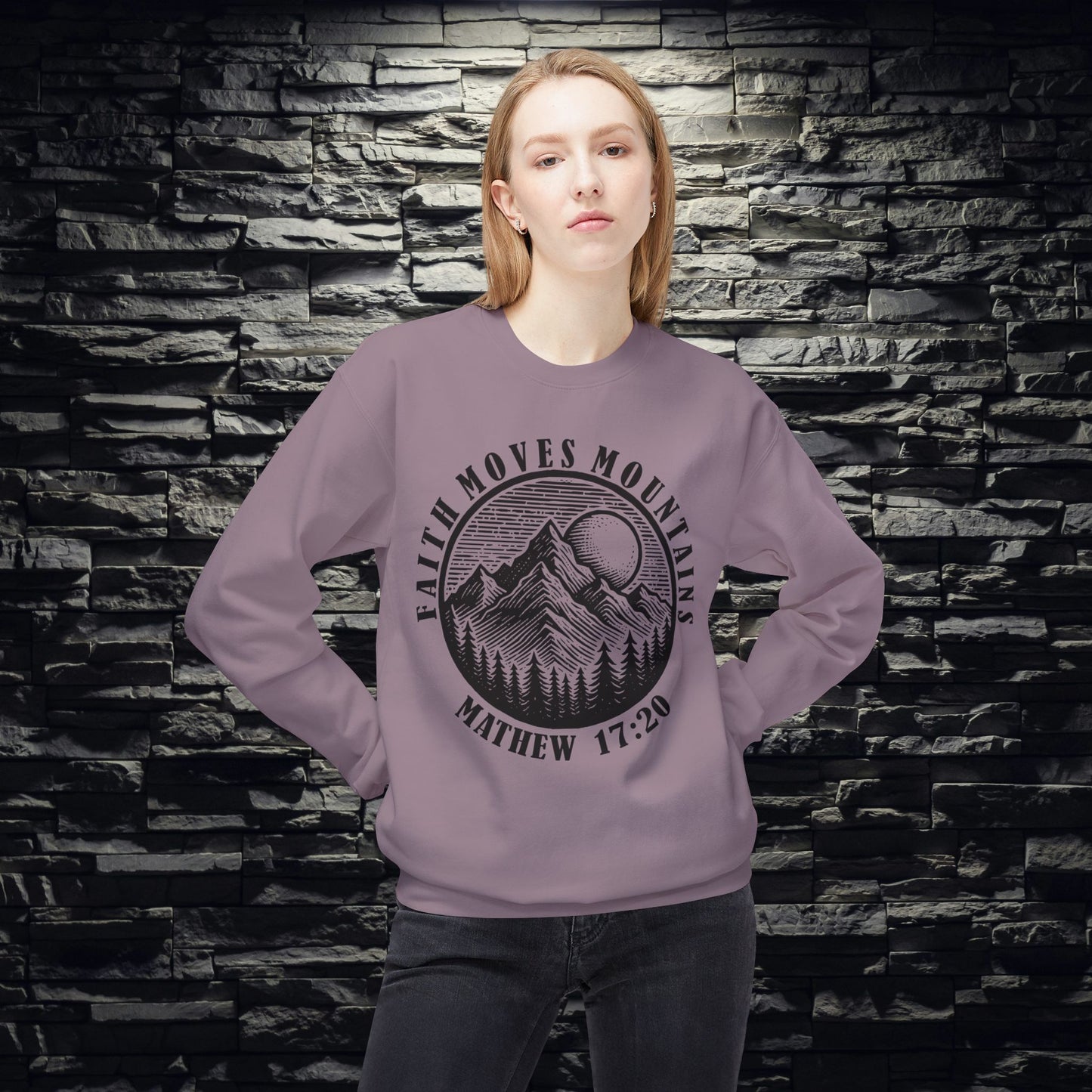 Faith Moves Mountains Sweatshirt