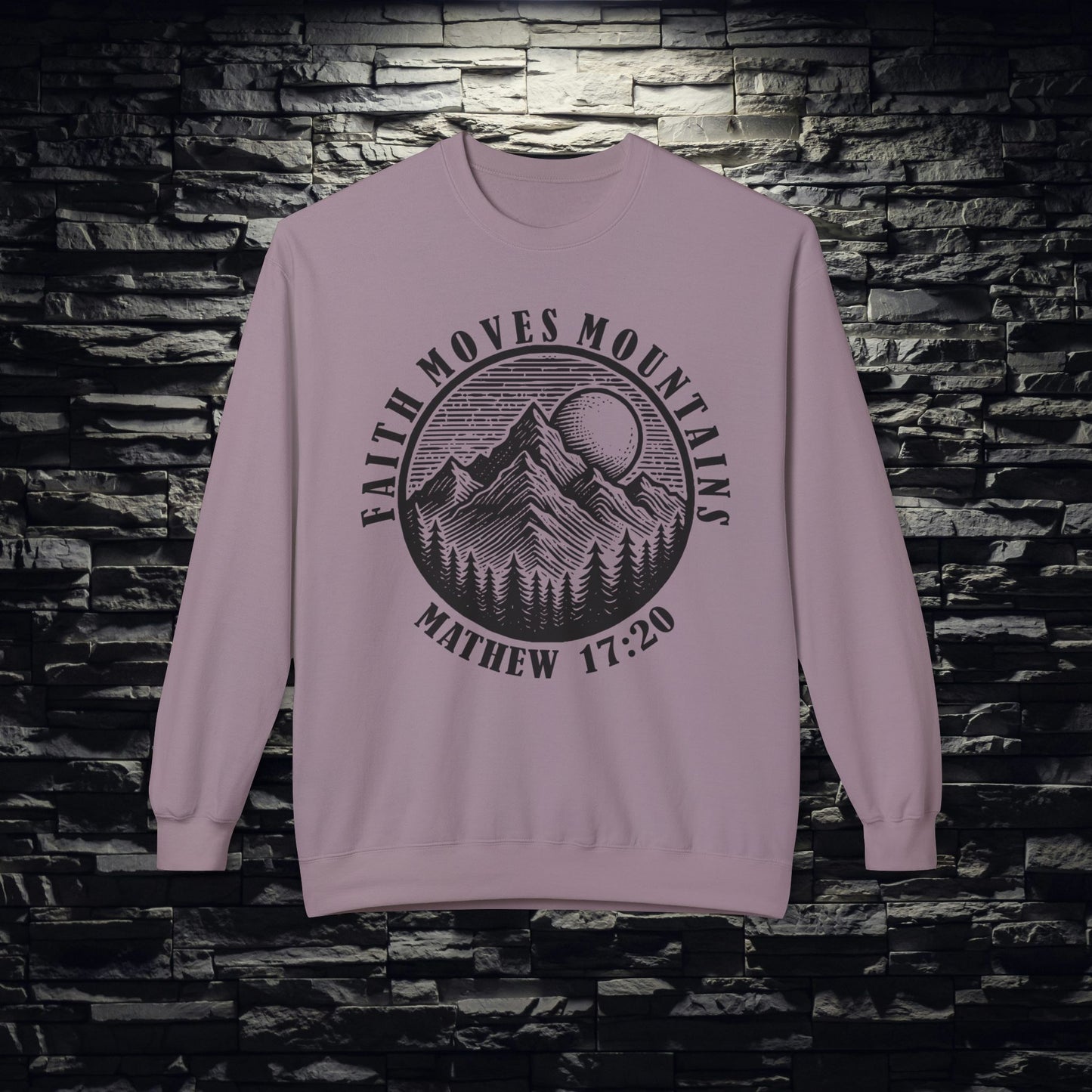 Faith Moves Mountains Sweatshirt