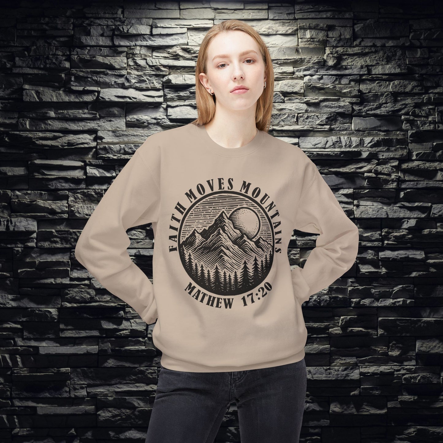 Faith Moves Mountains Sweatshirt