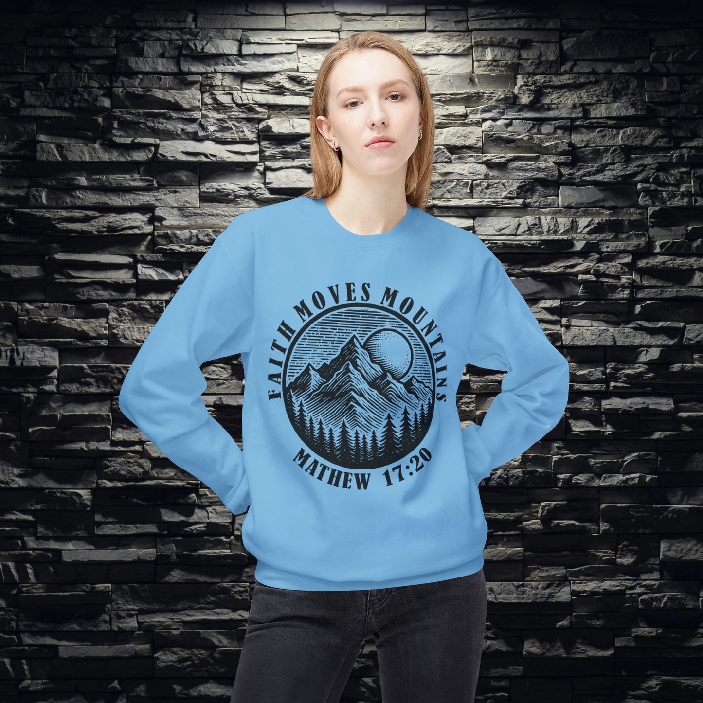 Faith Moves Mountains Sweatshirt