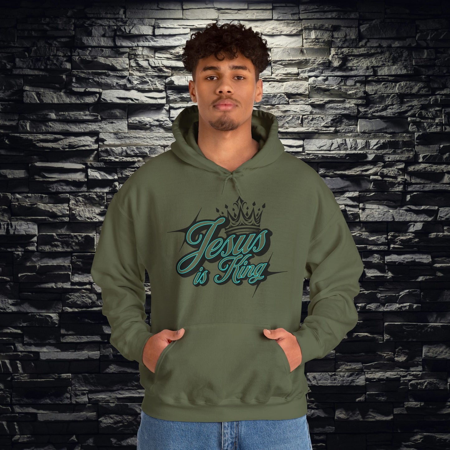 Jesus is King Hoodie
