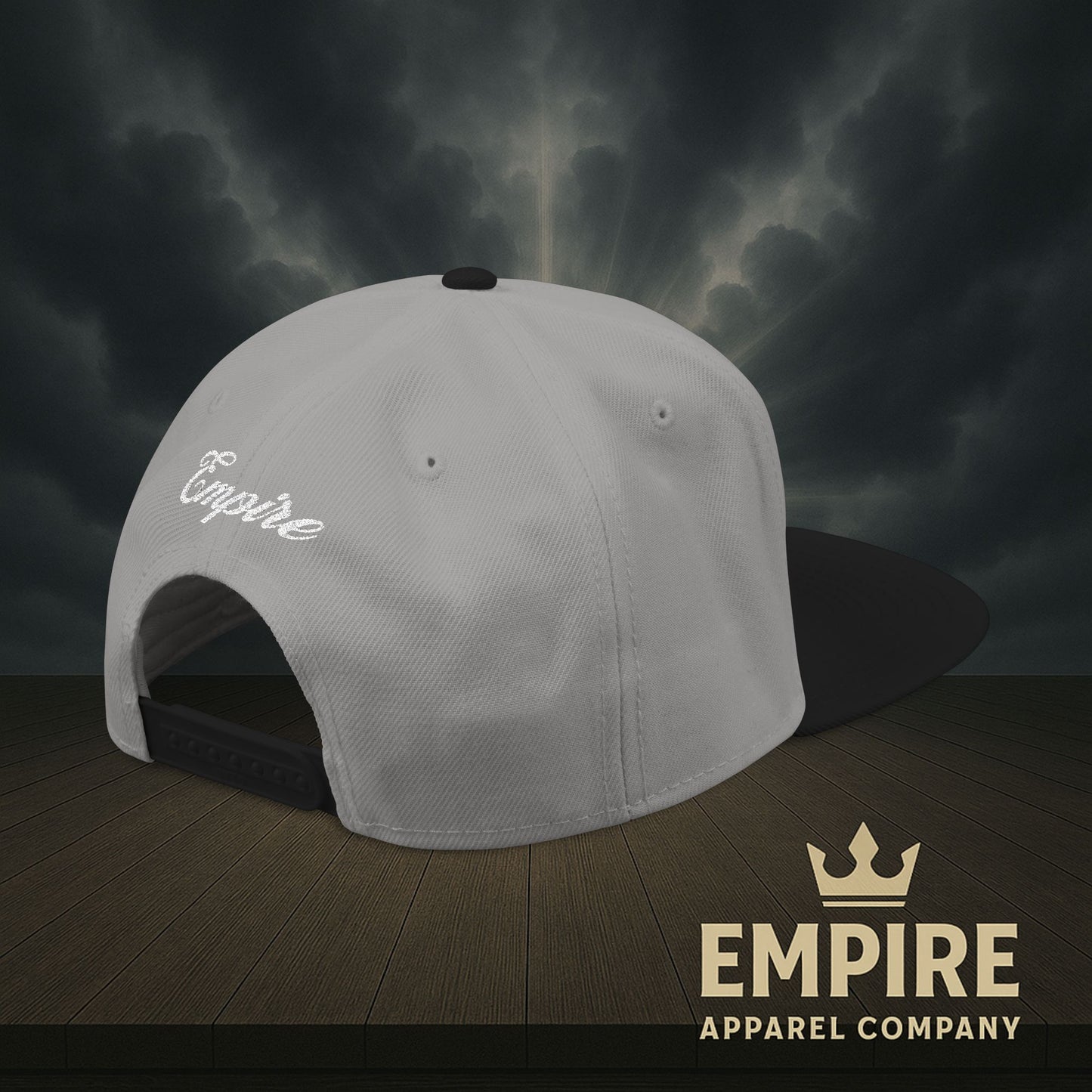 Embroidered Snapback Cap - Jesus King of Kings Hat