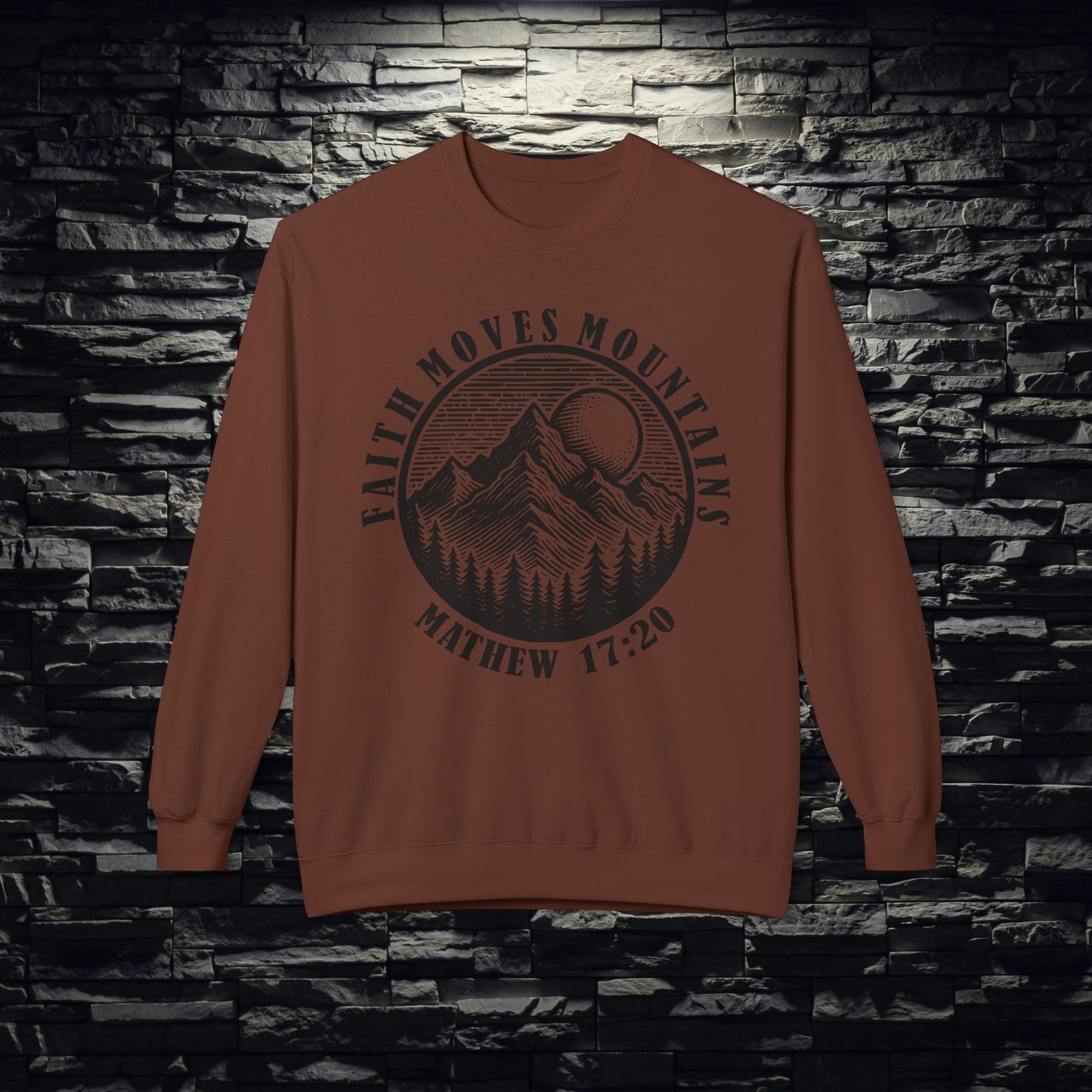 Faith Moves Mountains Sweatshirt