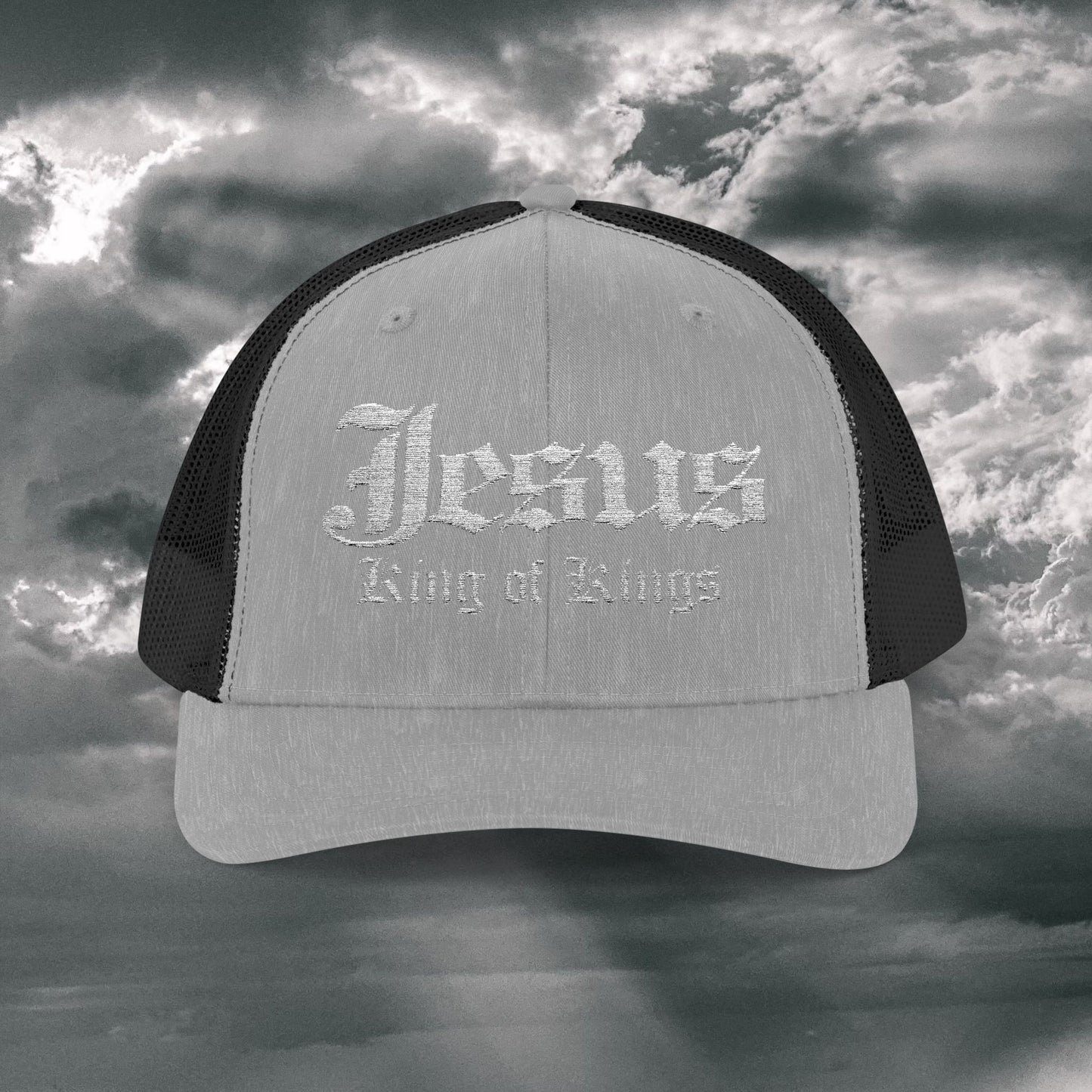 Jesus King of Kings Snapback Trucker Cap