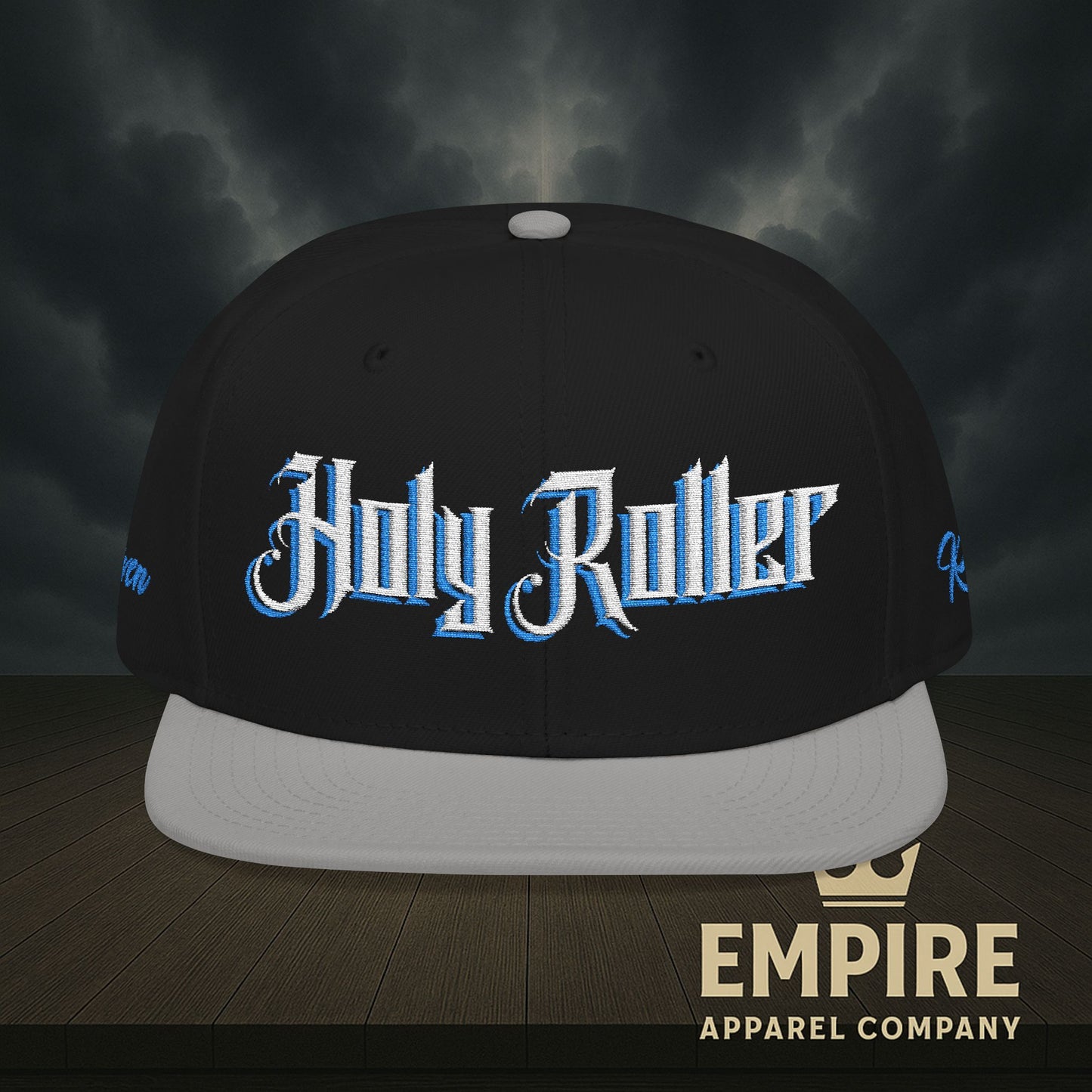 Holy Roller Embroidered Snapback Hat