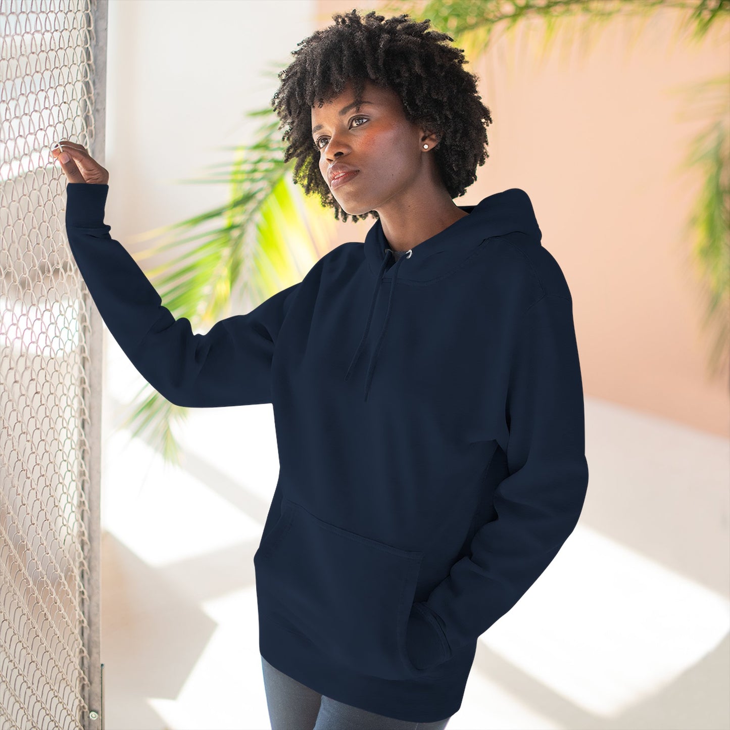 Child of God Three-Panel Fleece Hoodie, Christian Faith-Based Hoodie, Religious Embroidered Sweatshirt, Inspirational Gift for Believers