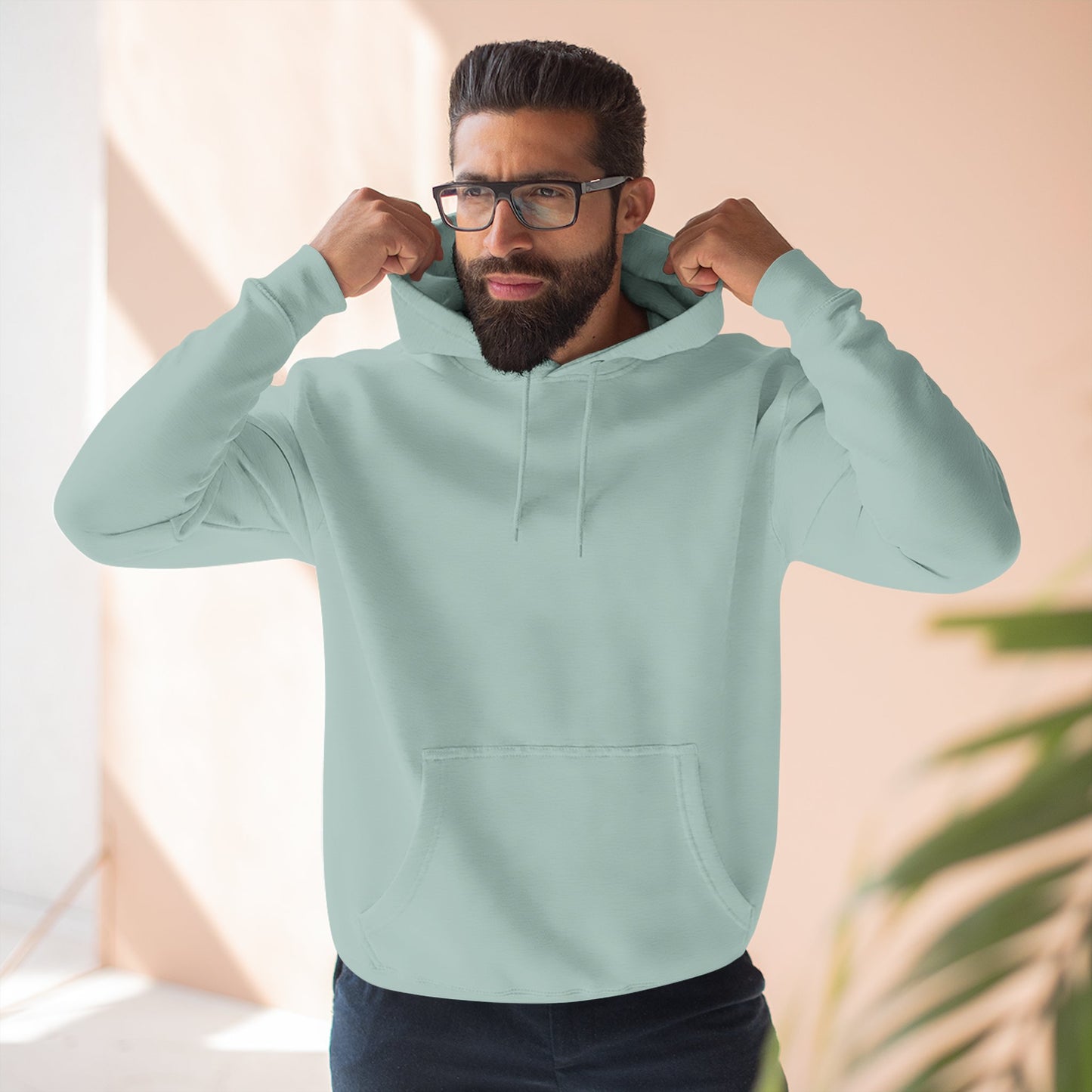 Child of God Three-Panel Fleece Hoodie, Christian Faith-Based Hoodie, Religious Embroidered Sweatshirt, Inspirational Gift for Believers