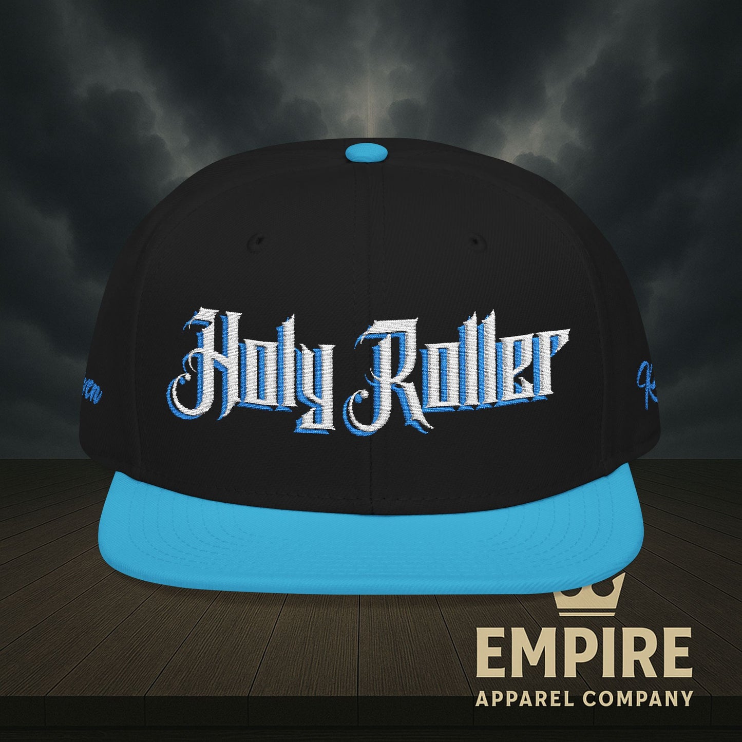 Holy Roller Embroidered Snapback Hat
